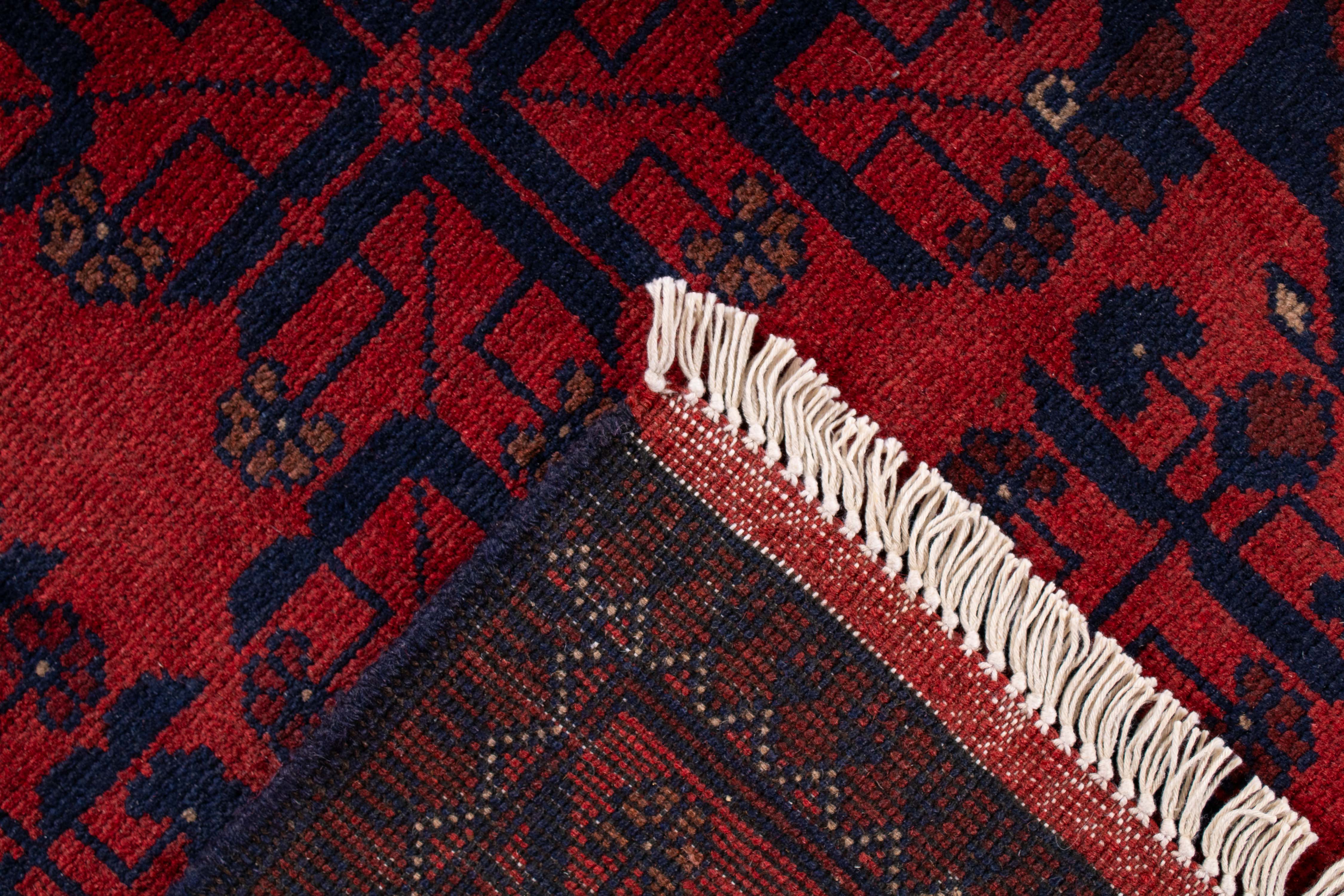 Afghan Turkman Rug <br> 4'0 x 6'5