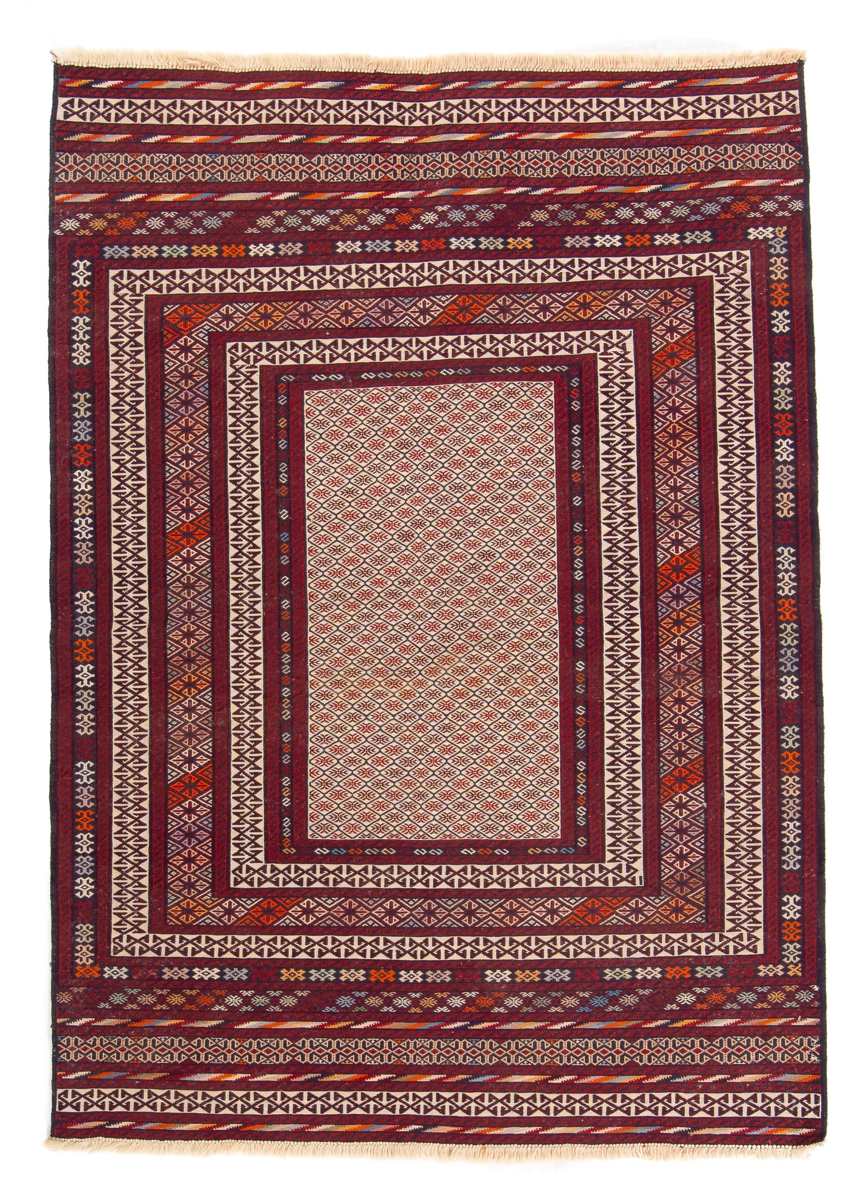 Pakistan Flatweave Rug <br> 4'5 x 6'5