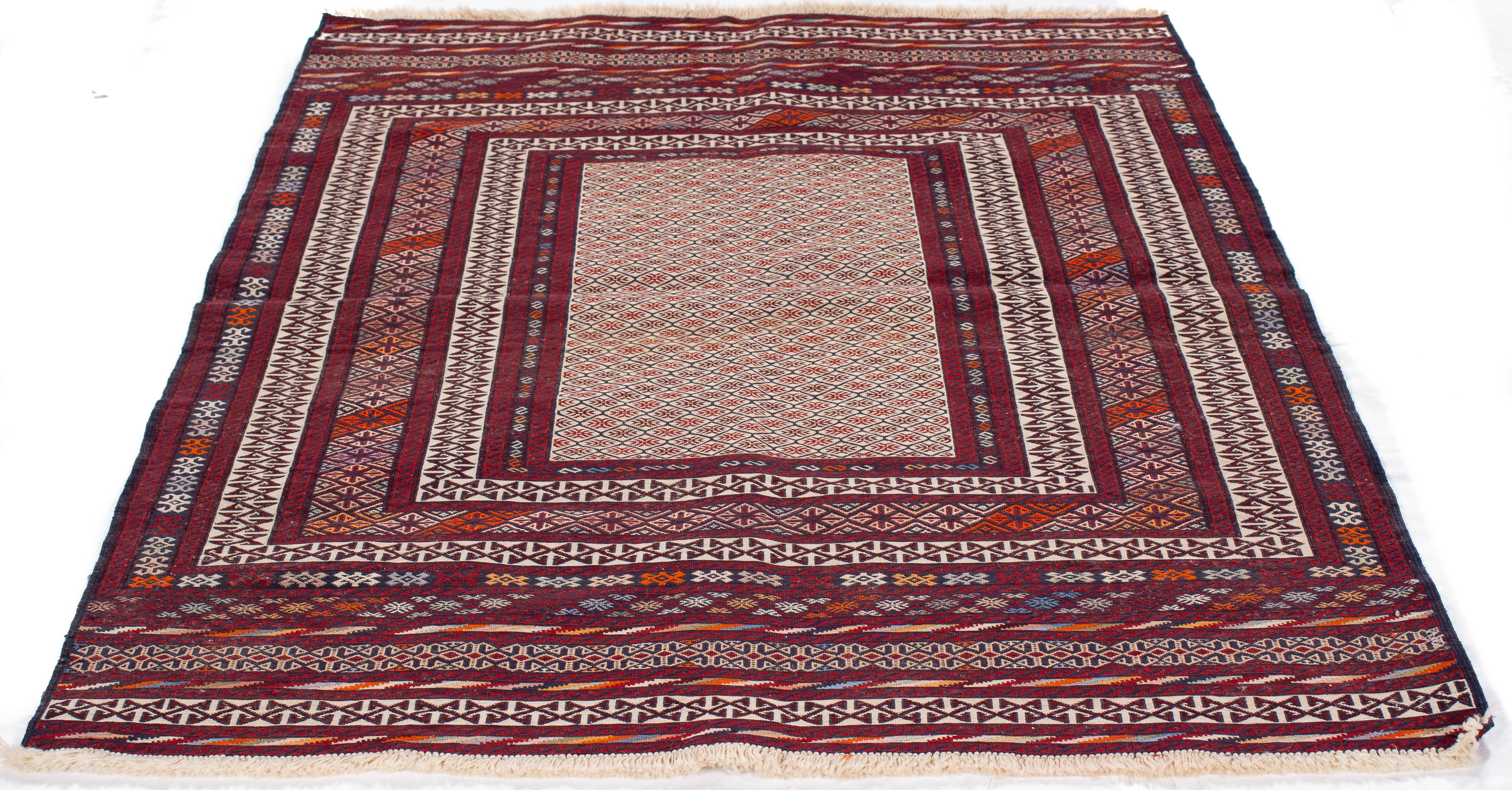 Pakistan Flatweave Rug <br> 4'5 x 6'5