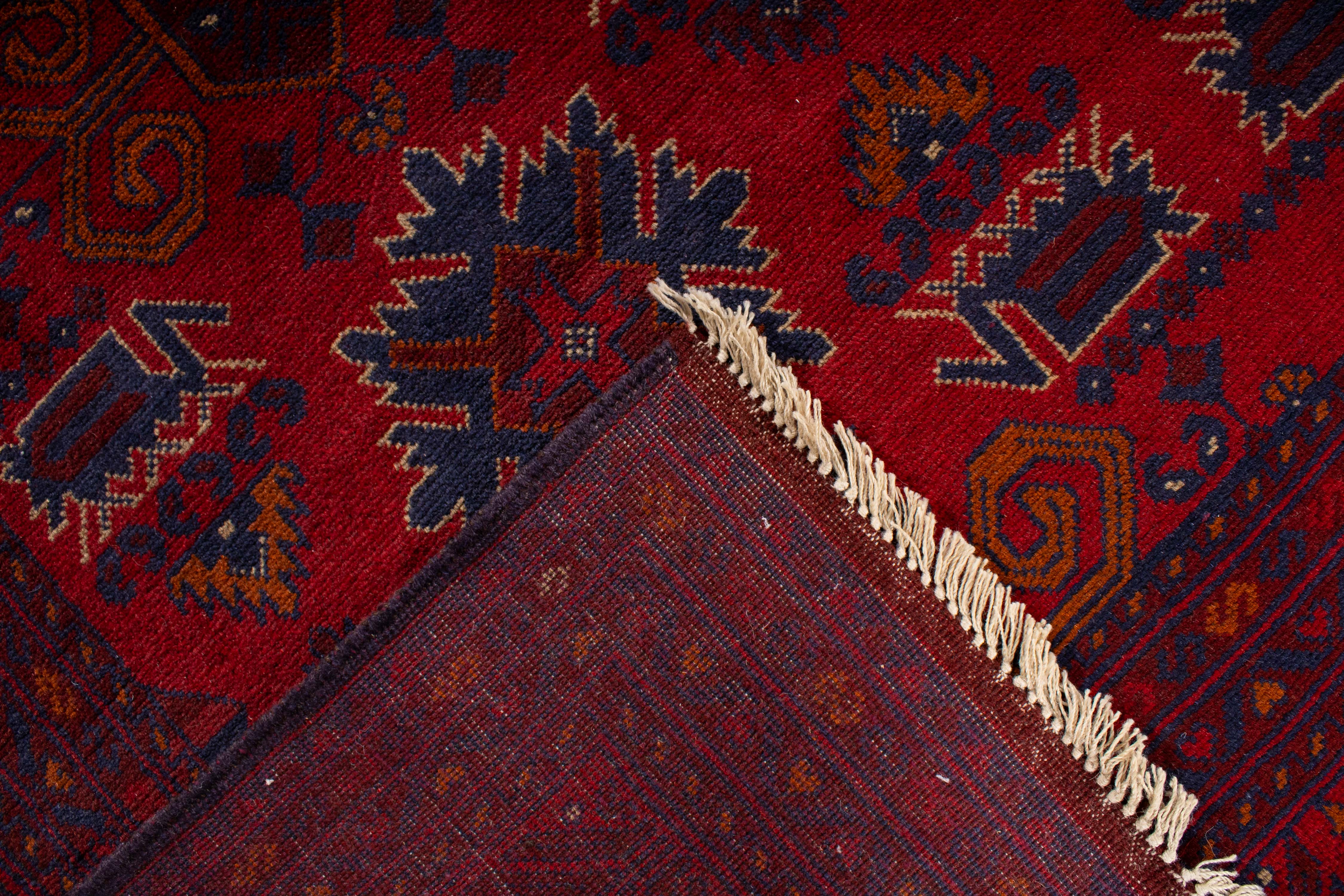 Afghan Turkman Rug <br> 5'10 x 7'6