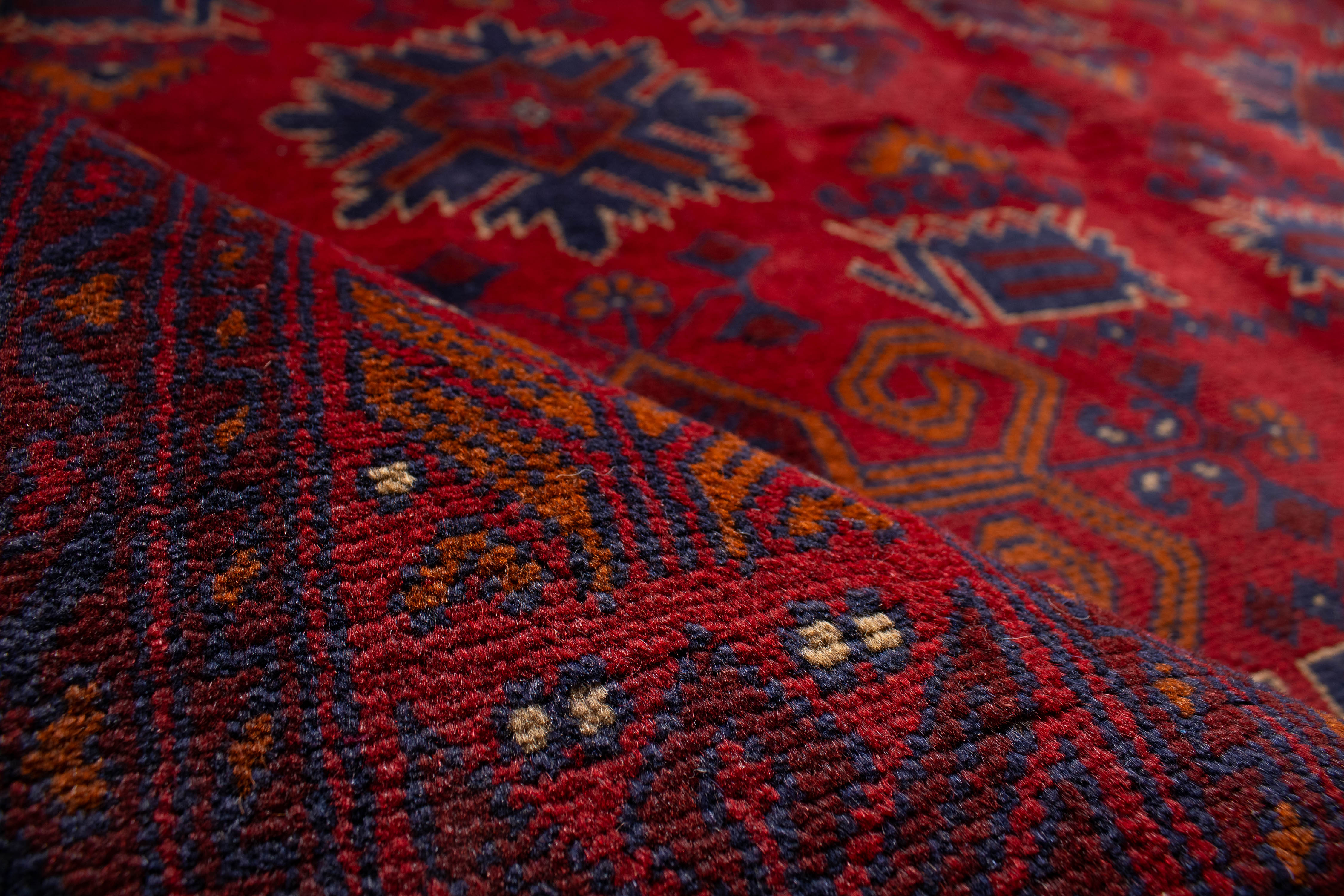 Afghan Turkman Rug <br> 5'10 x 7'6