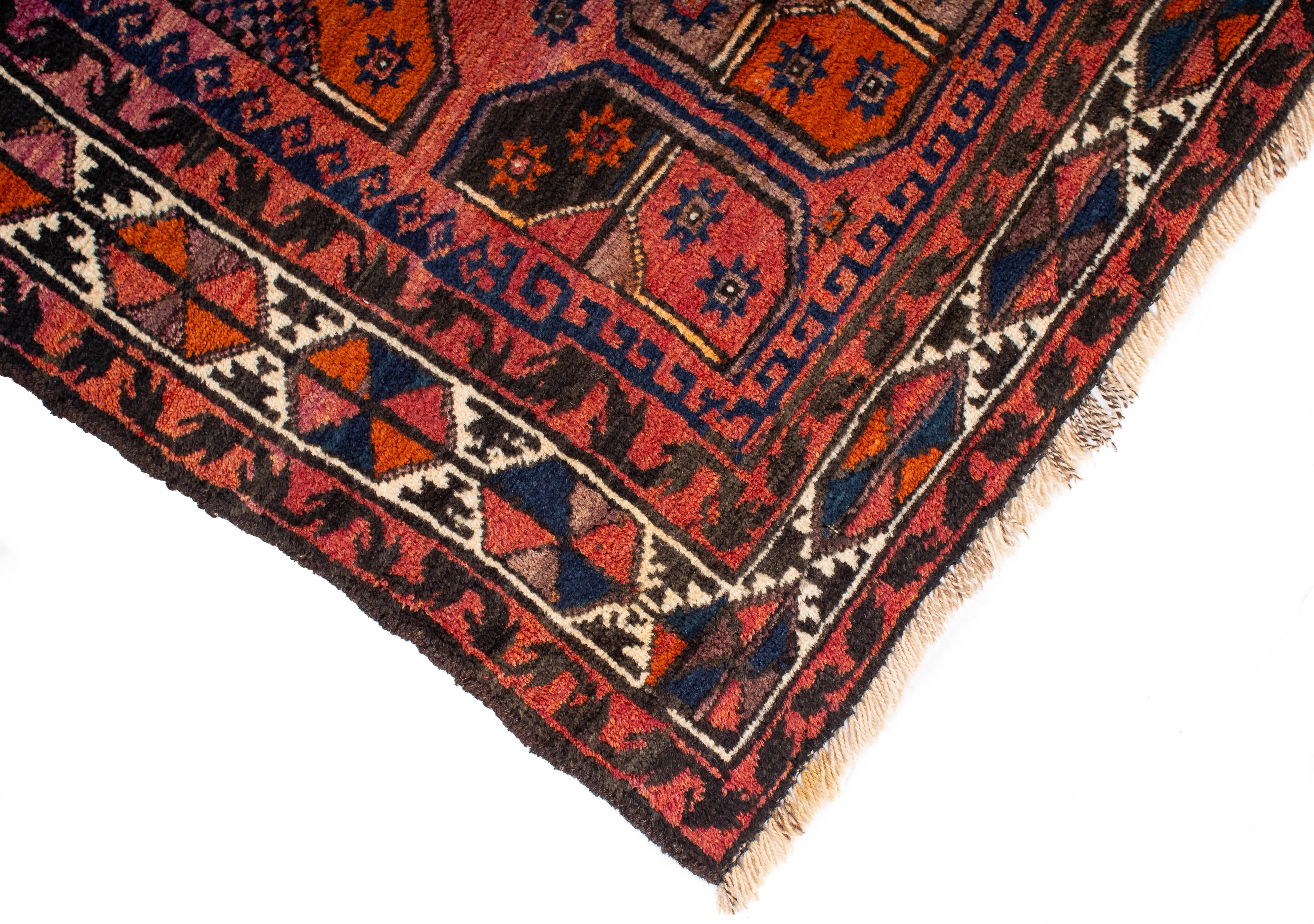 Afghan Turkman Rug <br> 5'6 x 10'3