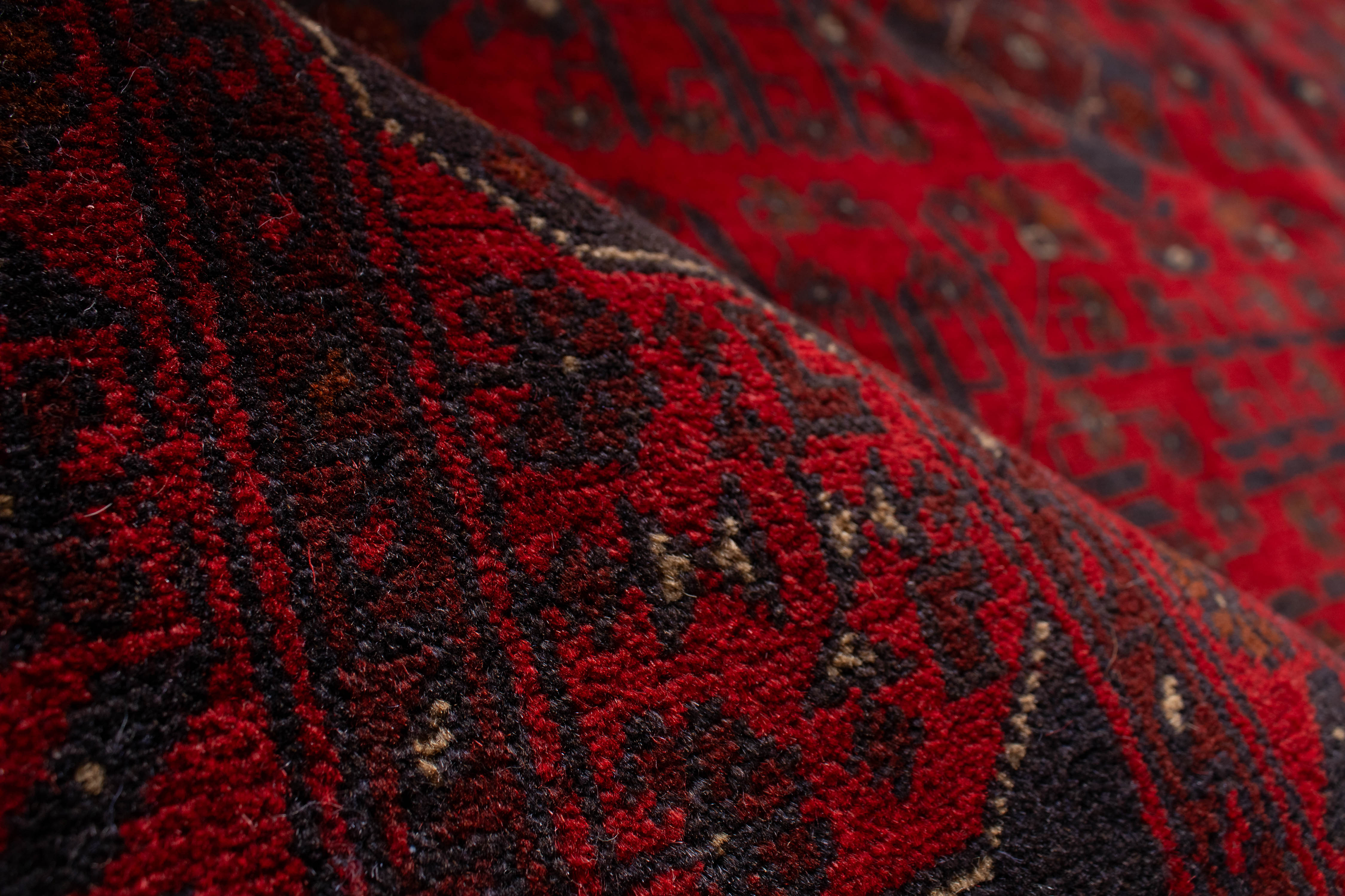 Afghan Turkman Rug <br> 7'10 x 11'2