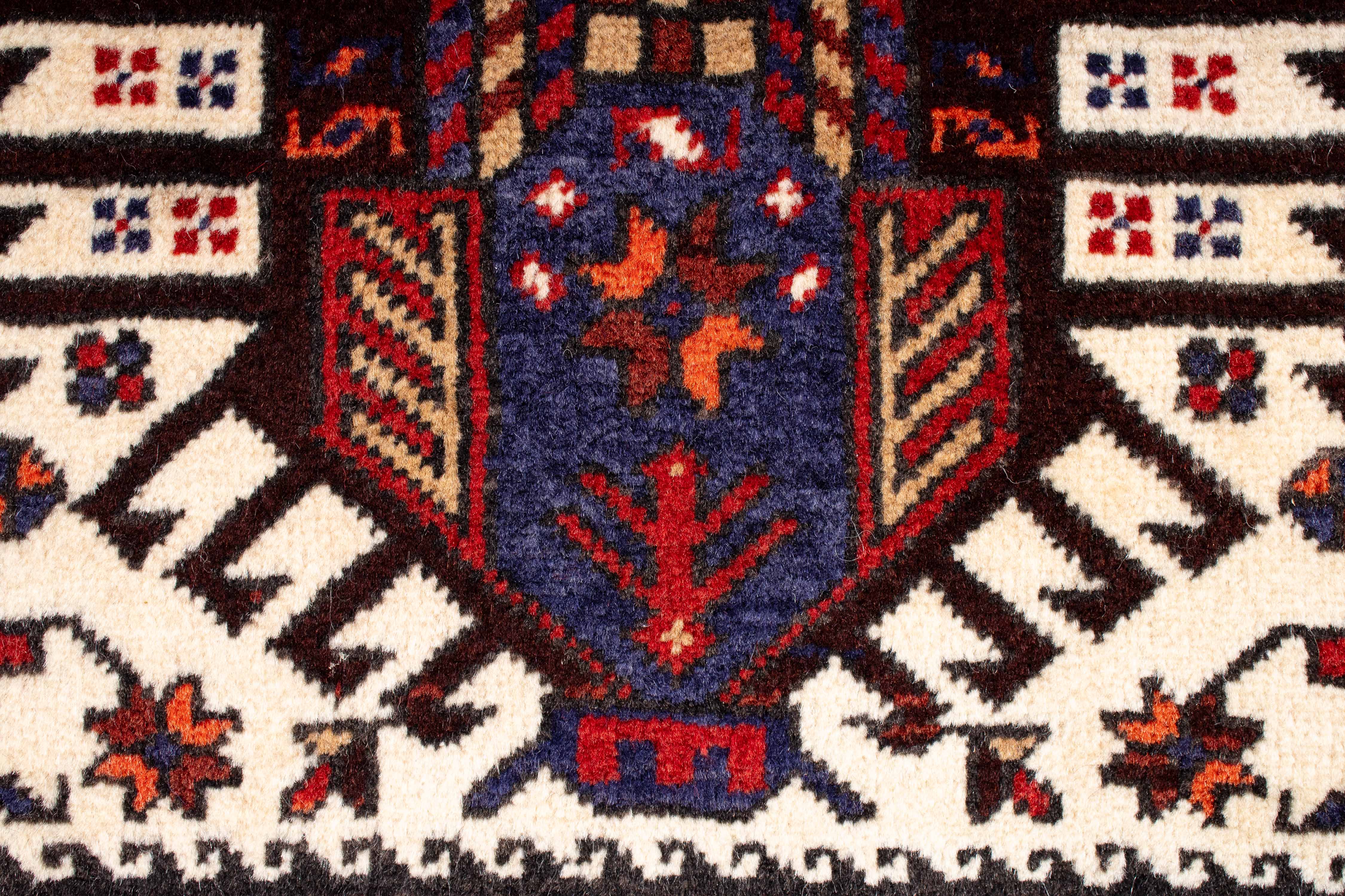 Persian Karadja Rug <br> 3'3 x 15'4