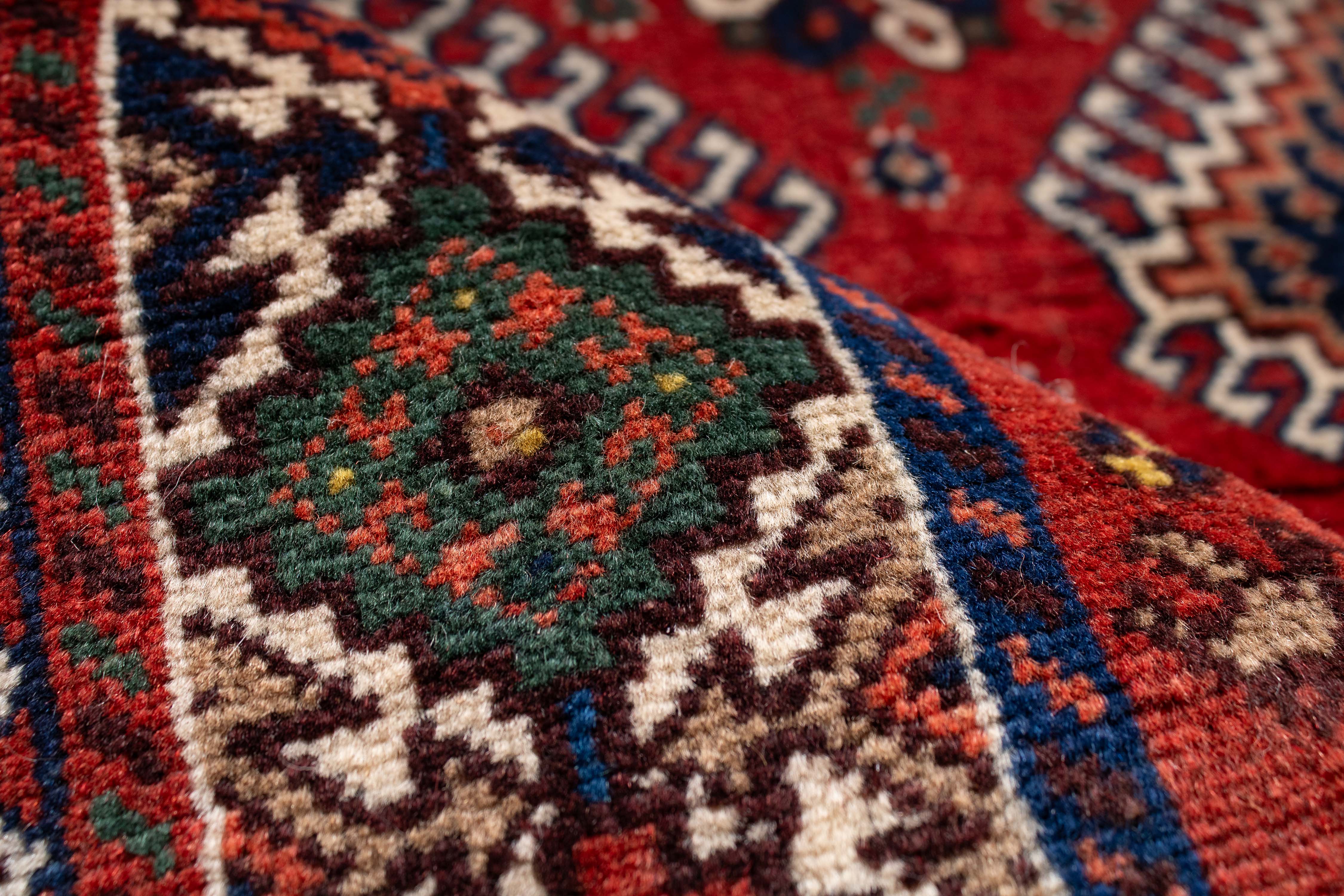 Persian Yalameh Rug <br> 2'7 x 4'0