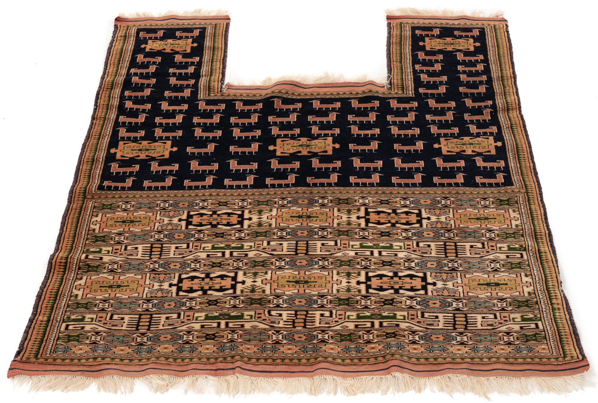 Paki-Horse Blanket Rug <br> 3'11 x 4'1