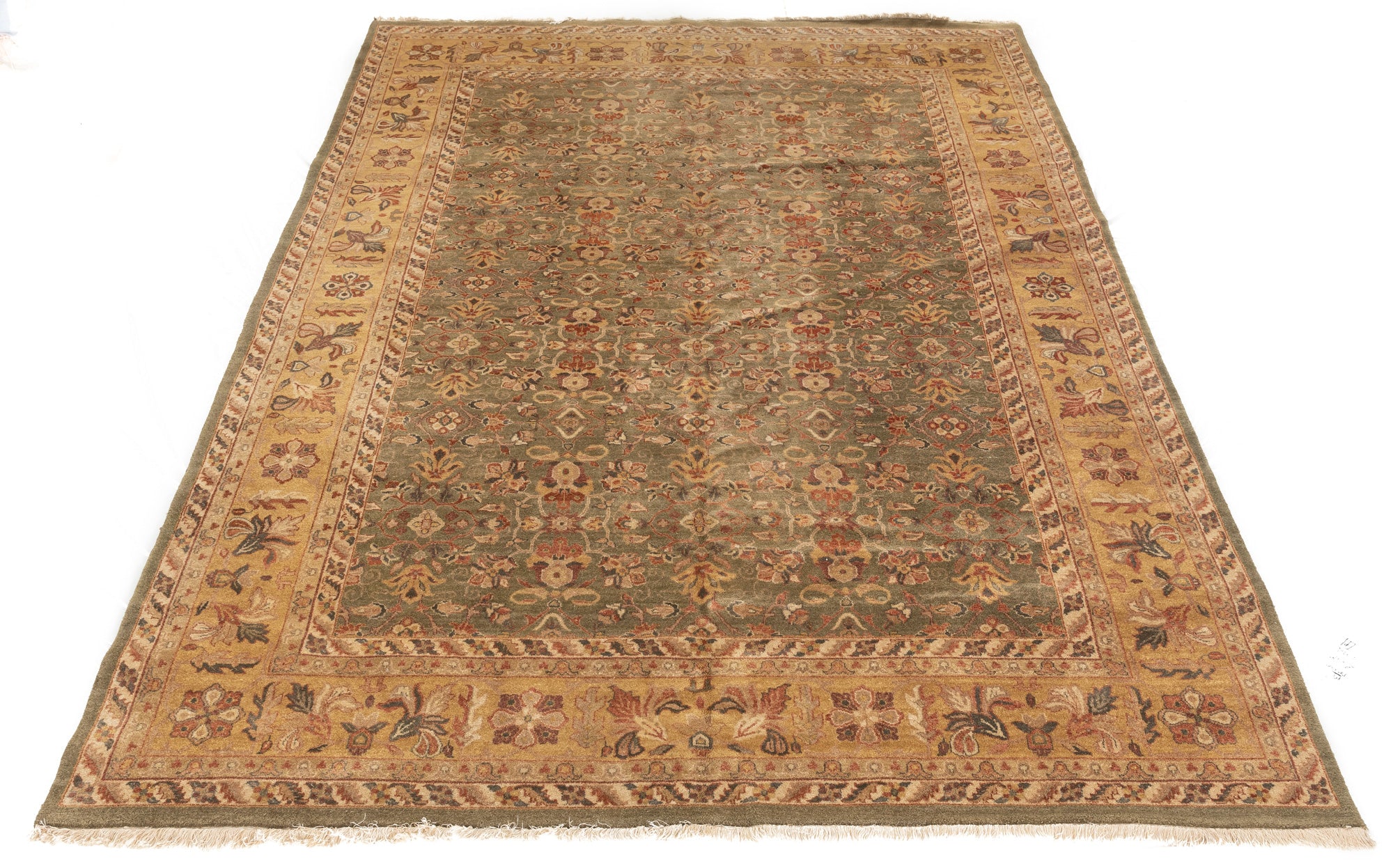 New Indo Tabriz Rug <br> 8'5 x 11'8