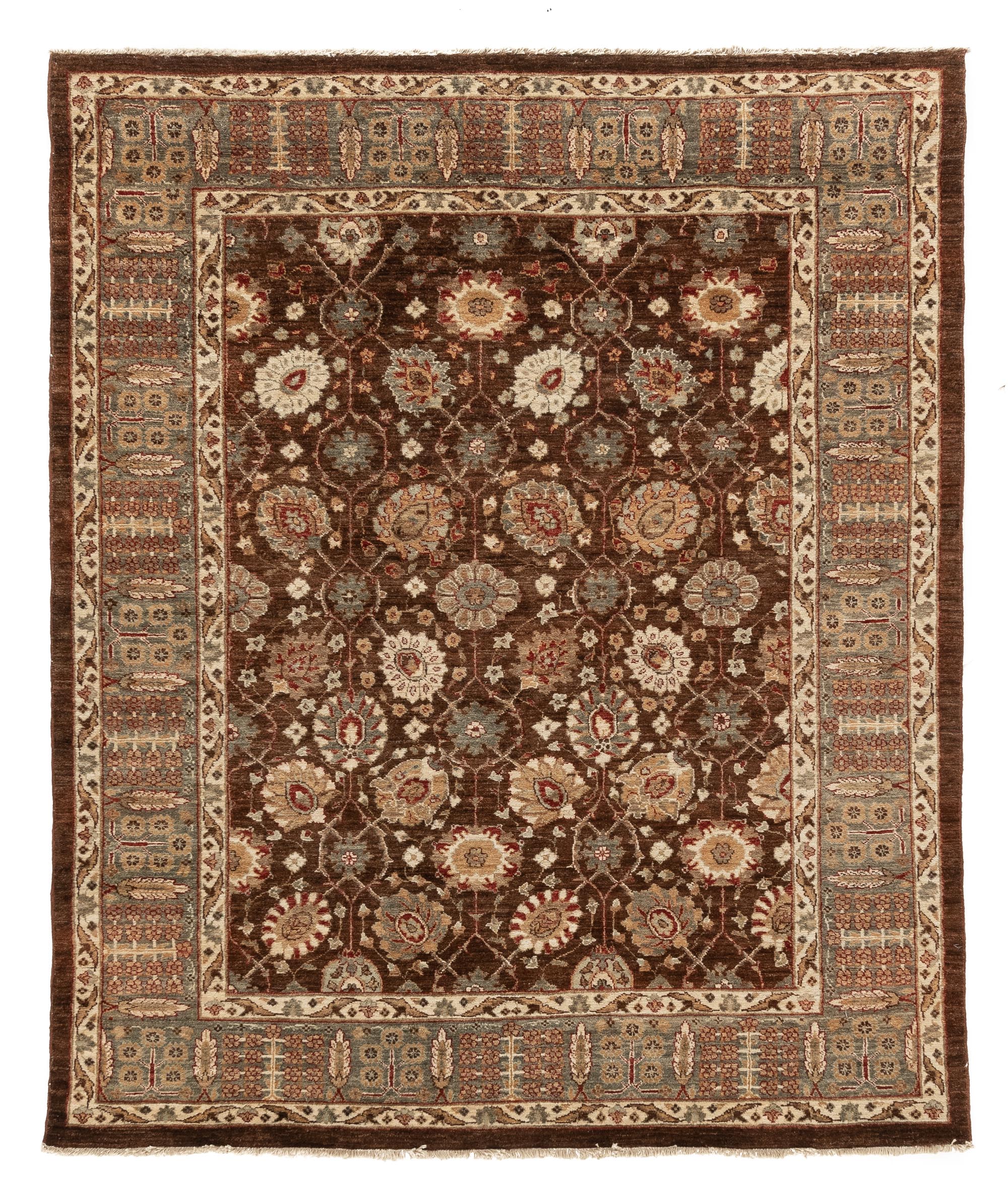 New Afghan Ghazini Rug <br> 5'10 x 7'1