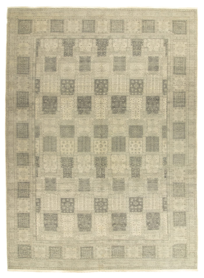 Indian Transitional Design Rug <br> 10'0 × 13'10