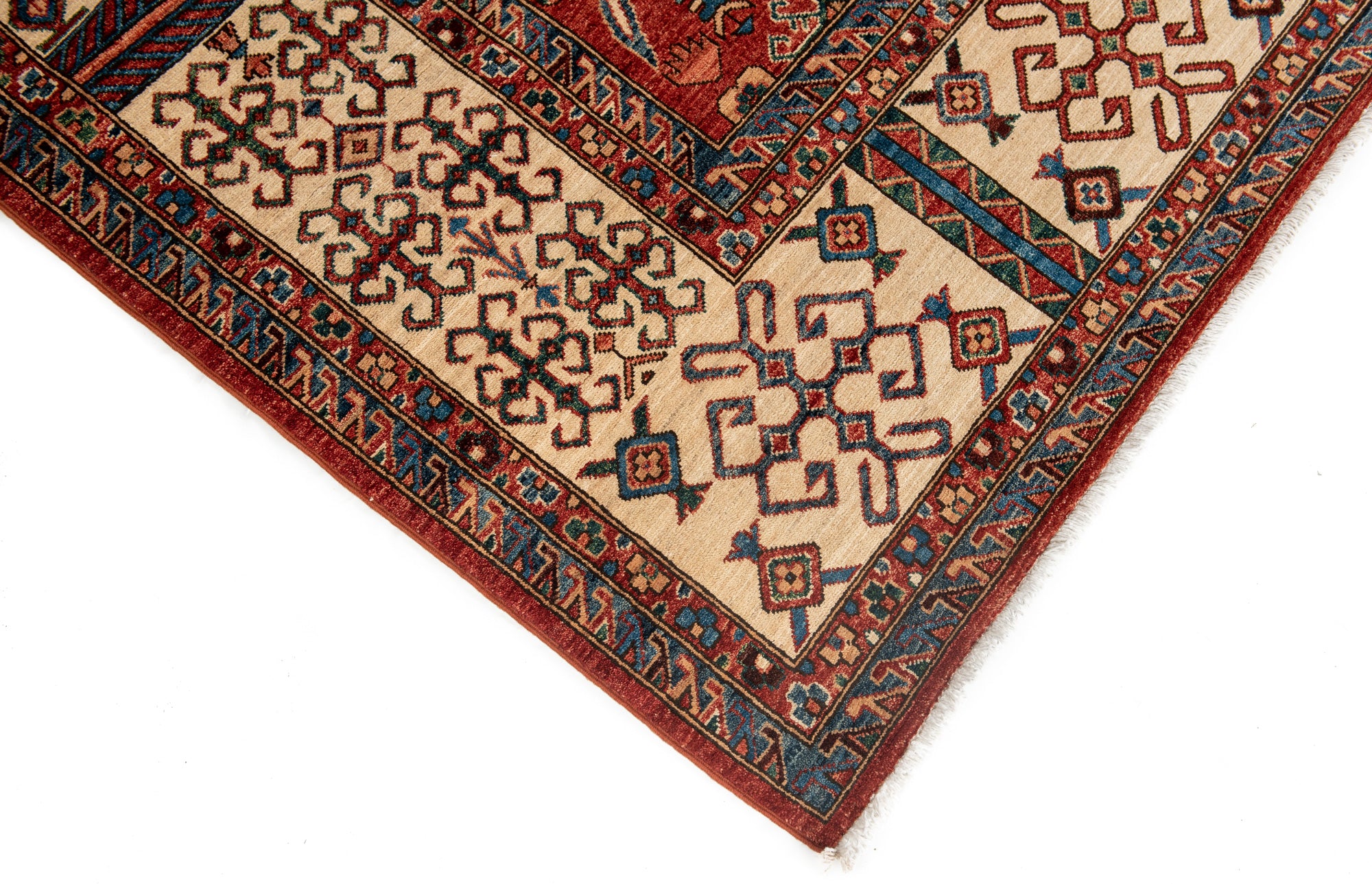 New Pak Heriz-style Carpet <br> 11'10 x 15'1