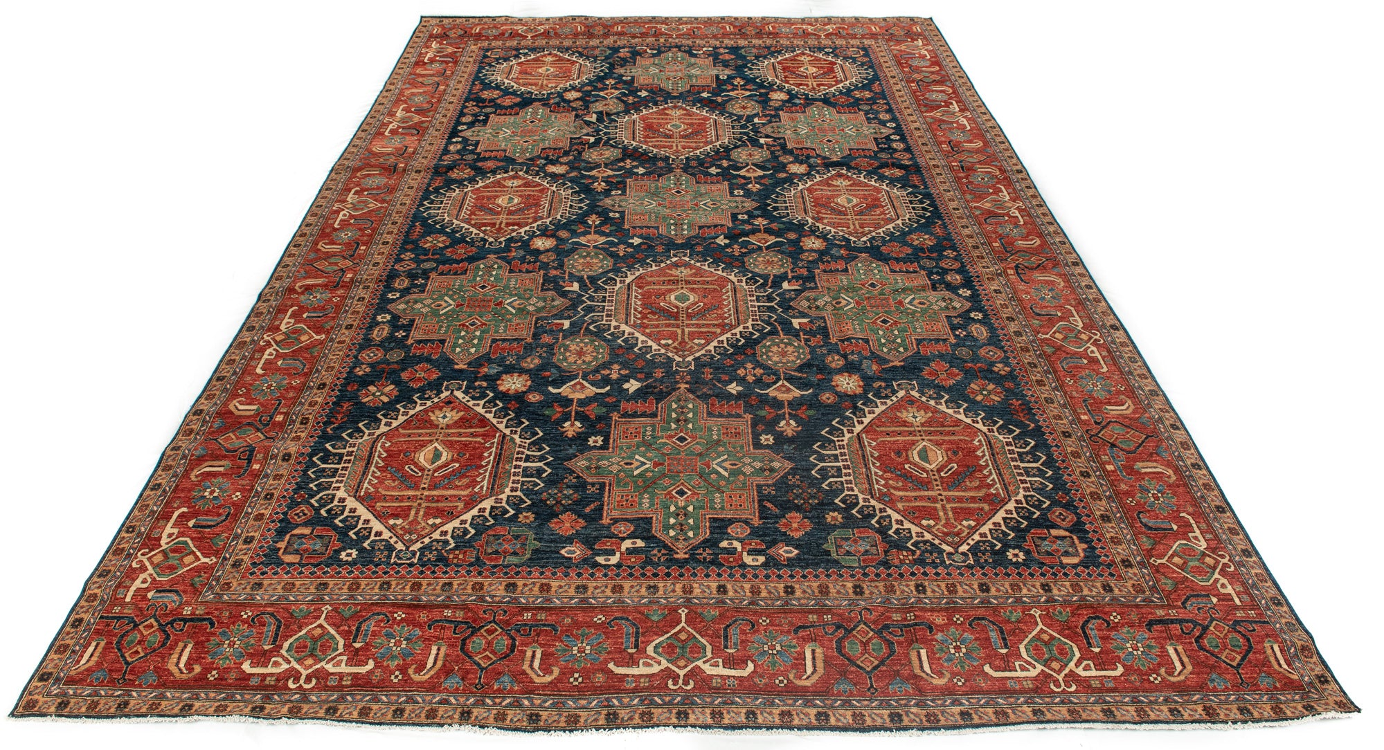 New Pak Karadja Carpet <br> 11'10 x 18'4