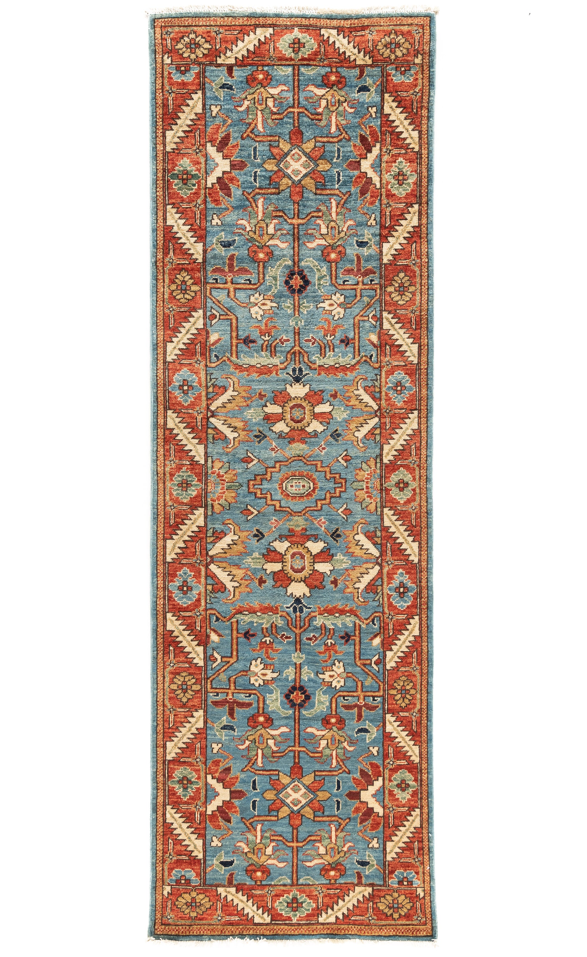 New Pak Serapi Tribal Transitional Runner 2'6 x 8'5