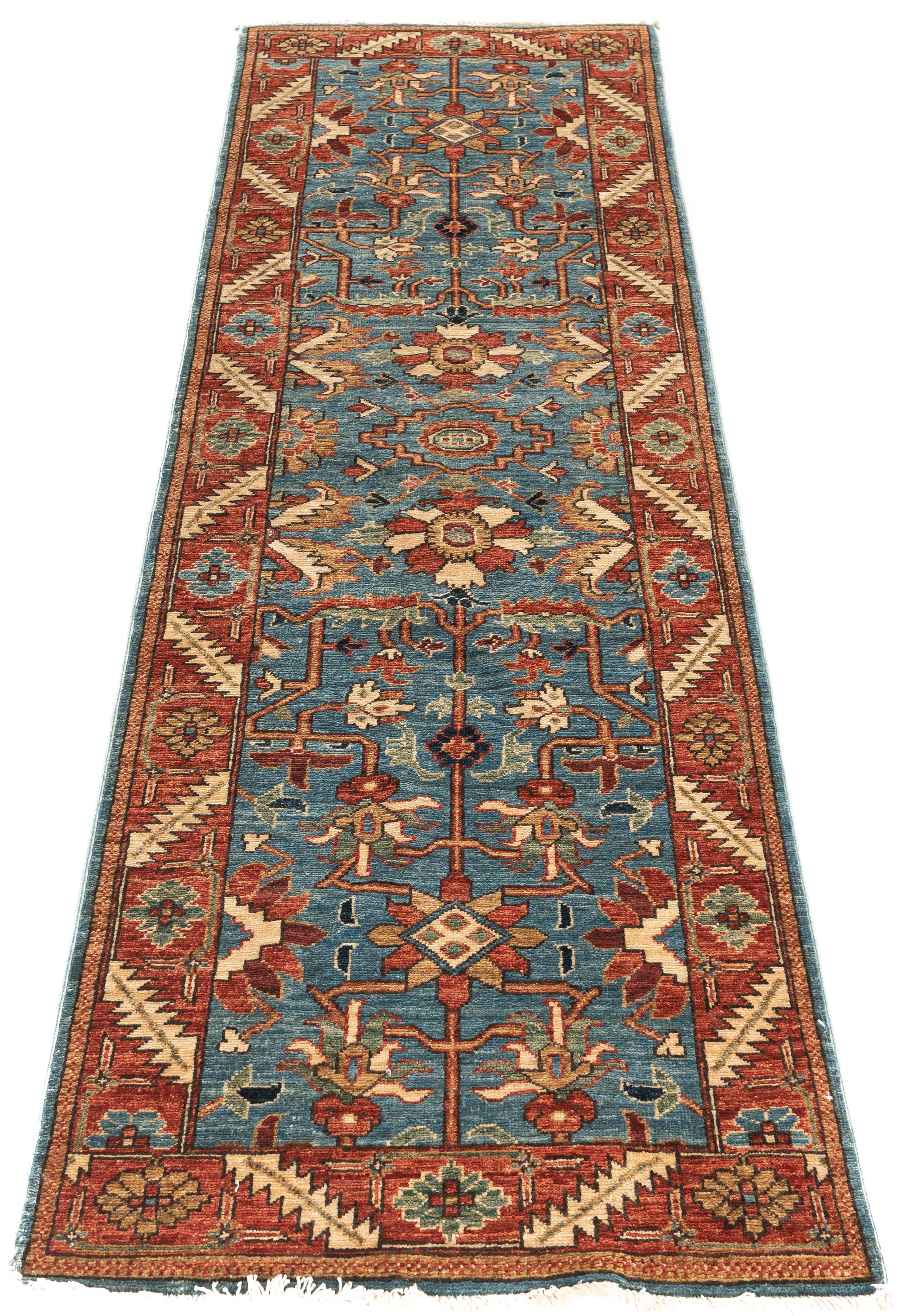 New Pak Serapi Tribal Transitional Runner 2'6 x 8'5