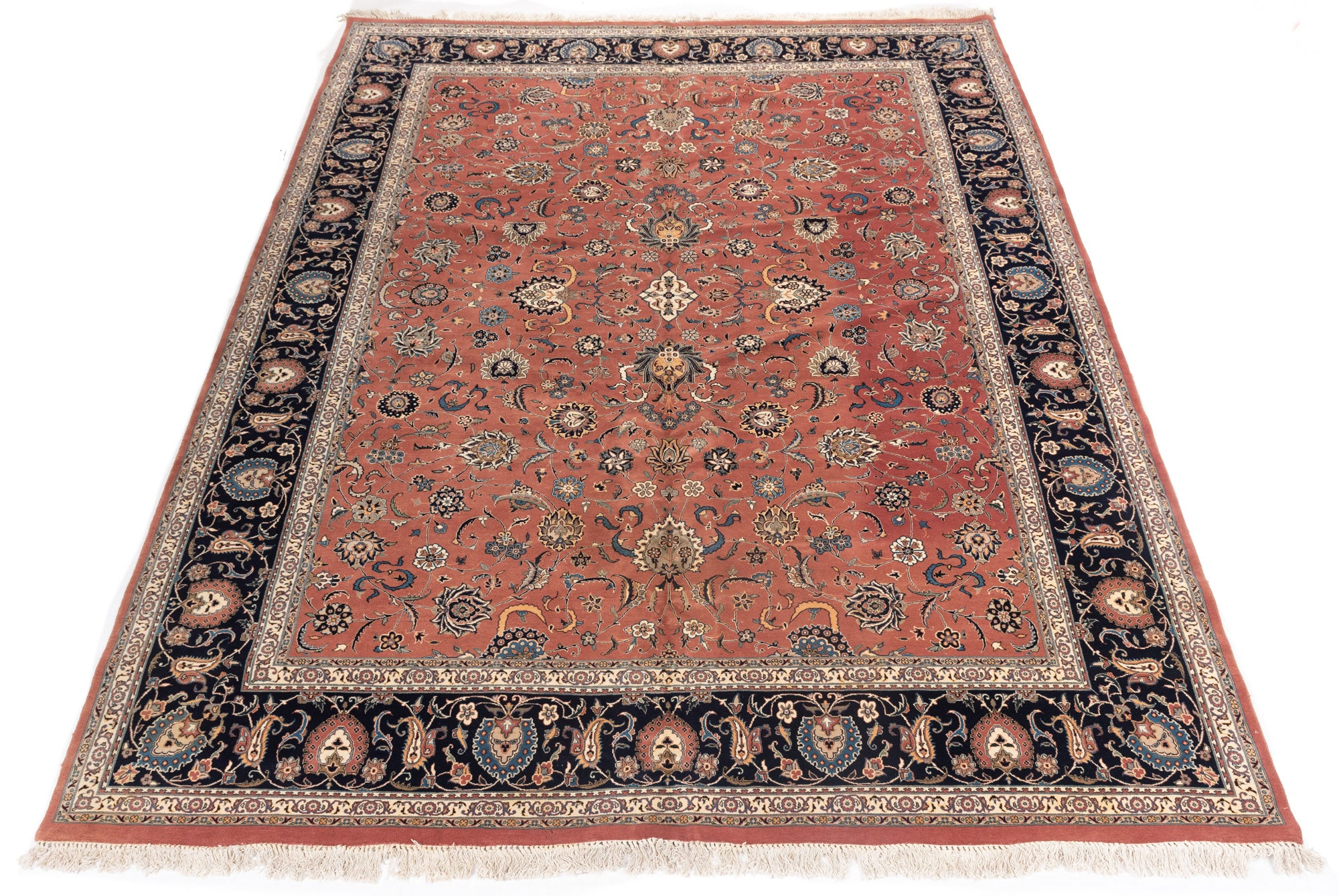 New Pak Tabriz Rug <br> 9'1 x 12'1