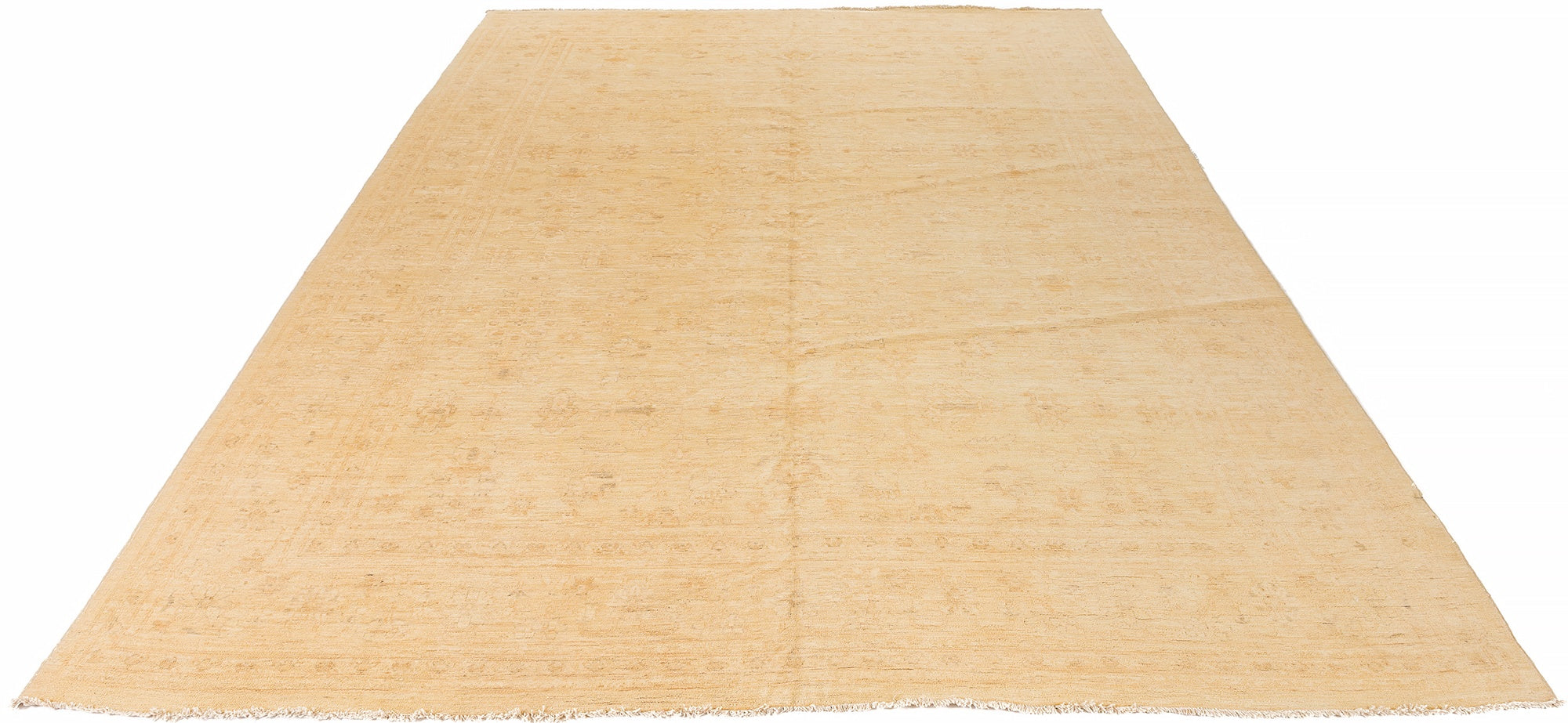 New Pakistan Kafkaz Zero-Wash Rug <br> 10'2 x 13'11