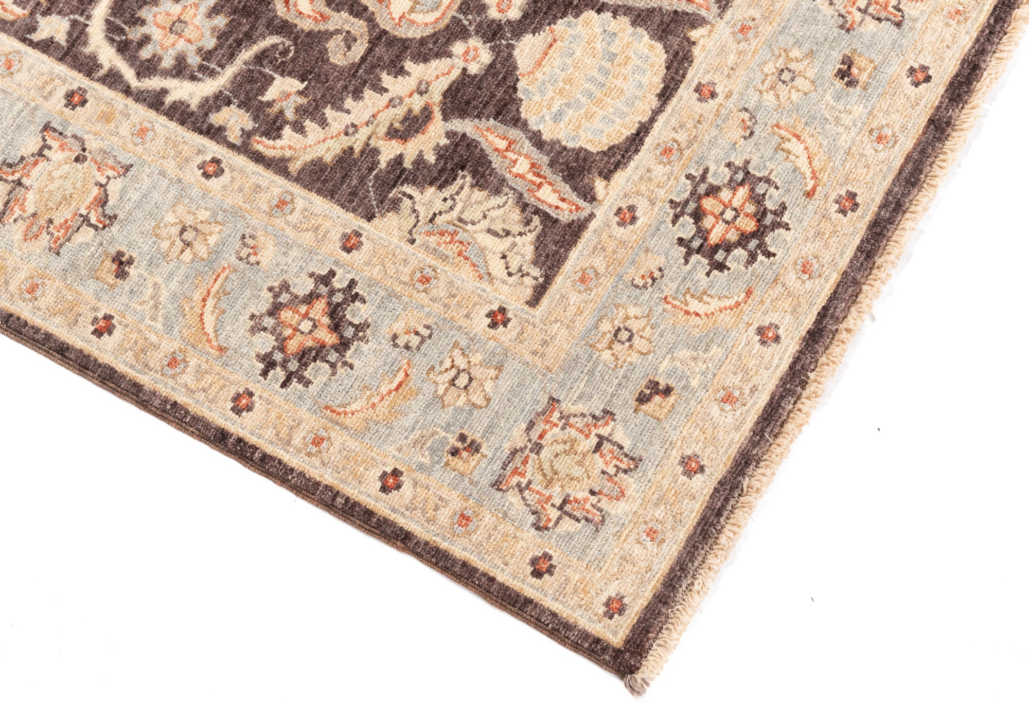 New Pakistan Sultanabad Design Rug <br> 3'10 x 3'10