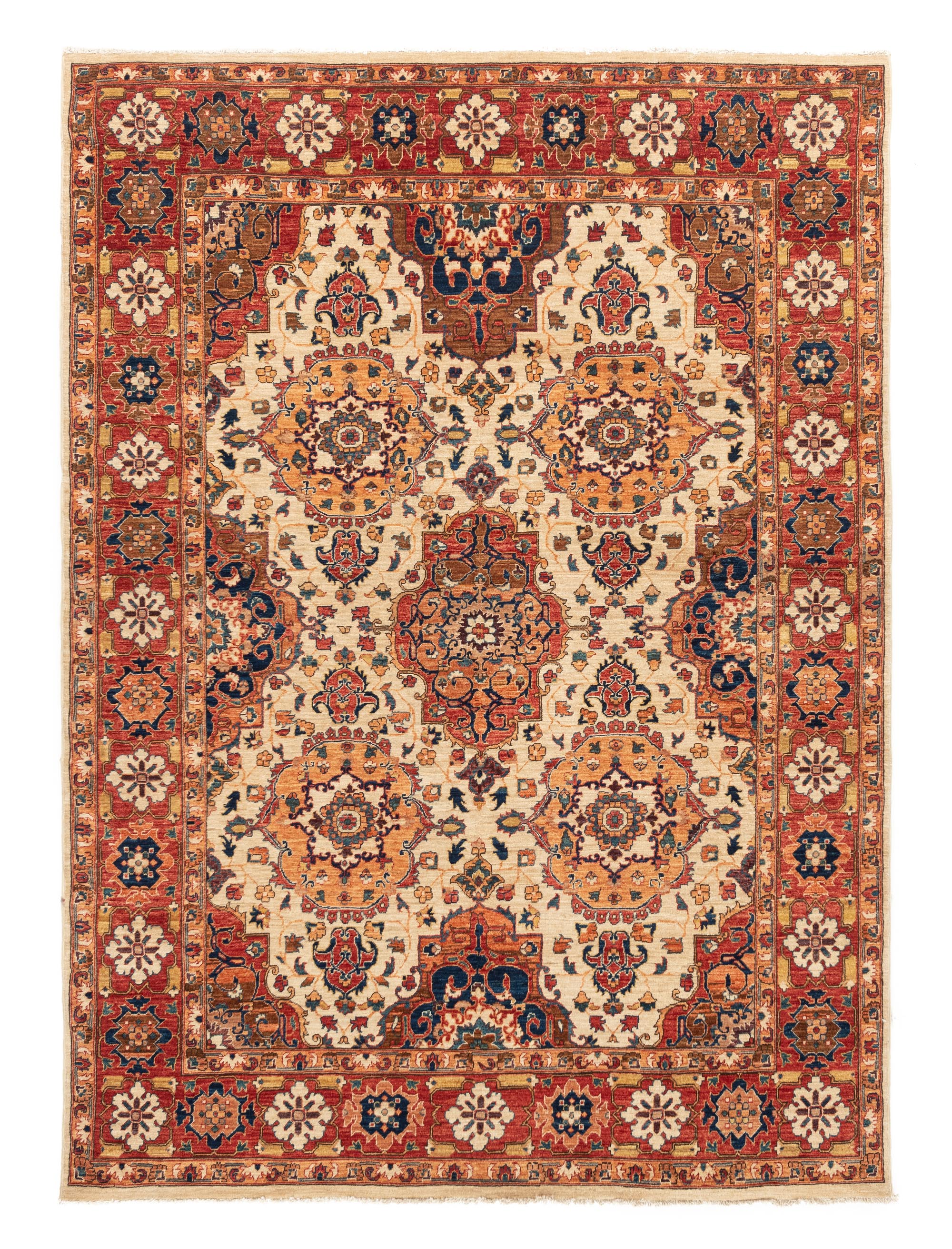 New Pakistani Fereghan-design Rug <br> 5'9 x 7'10