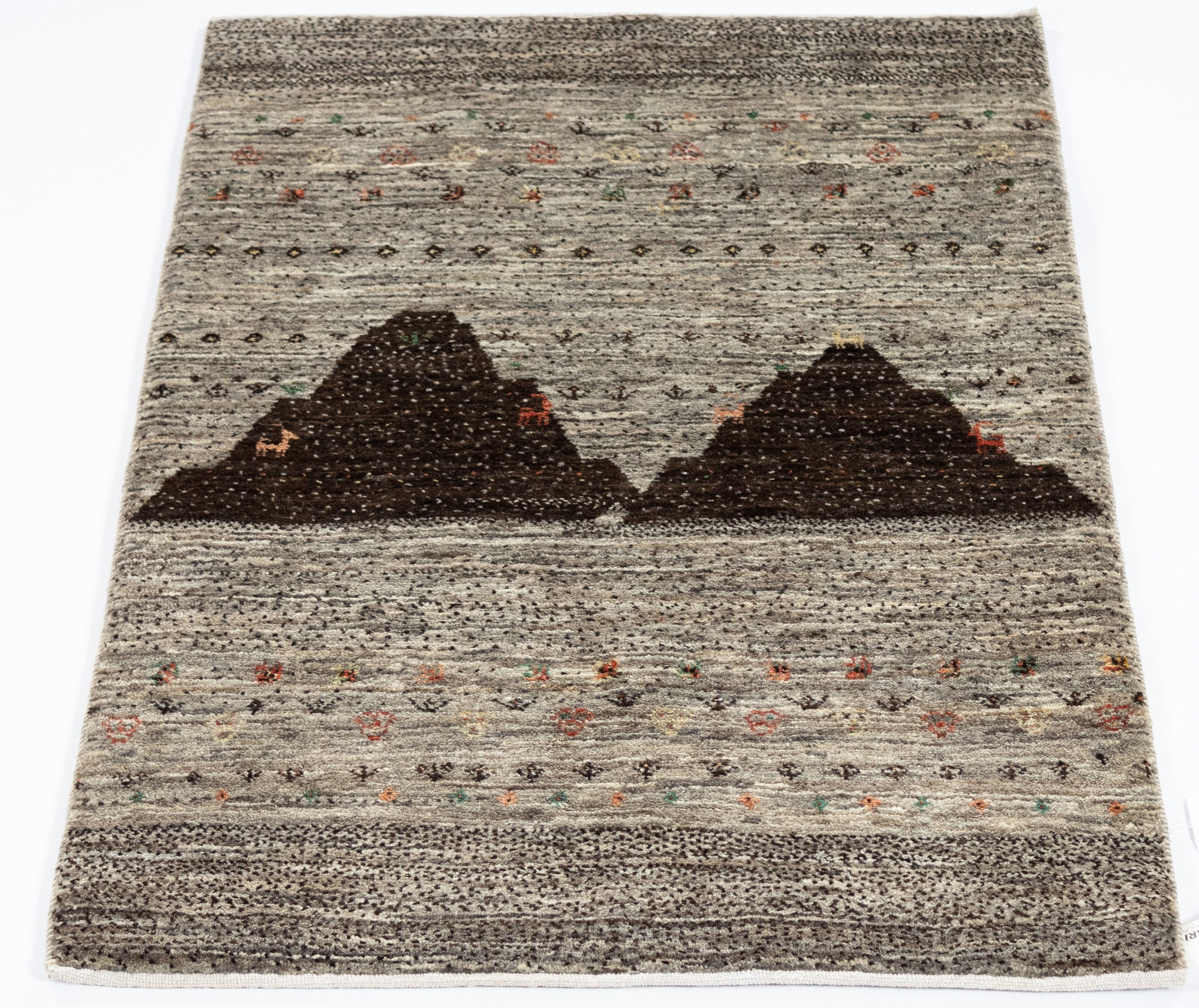 New Persian Gabbeh Rug <br> 2'9 x 4'5