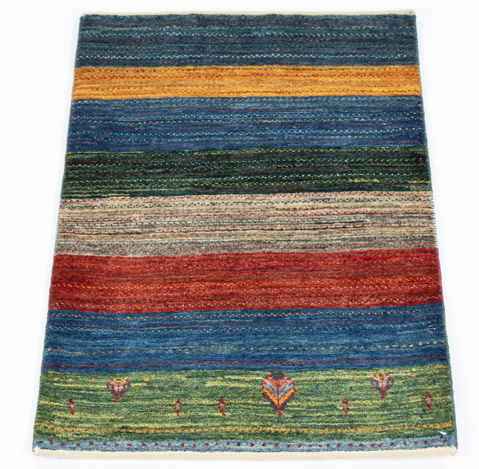 New Pakistani Gabbeh Rug <br> 2'0 x 3'3