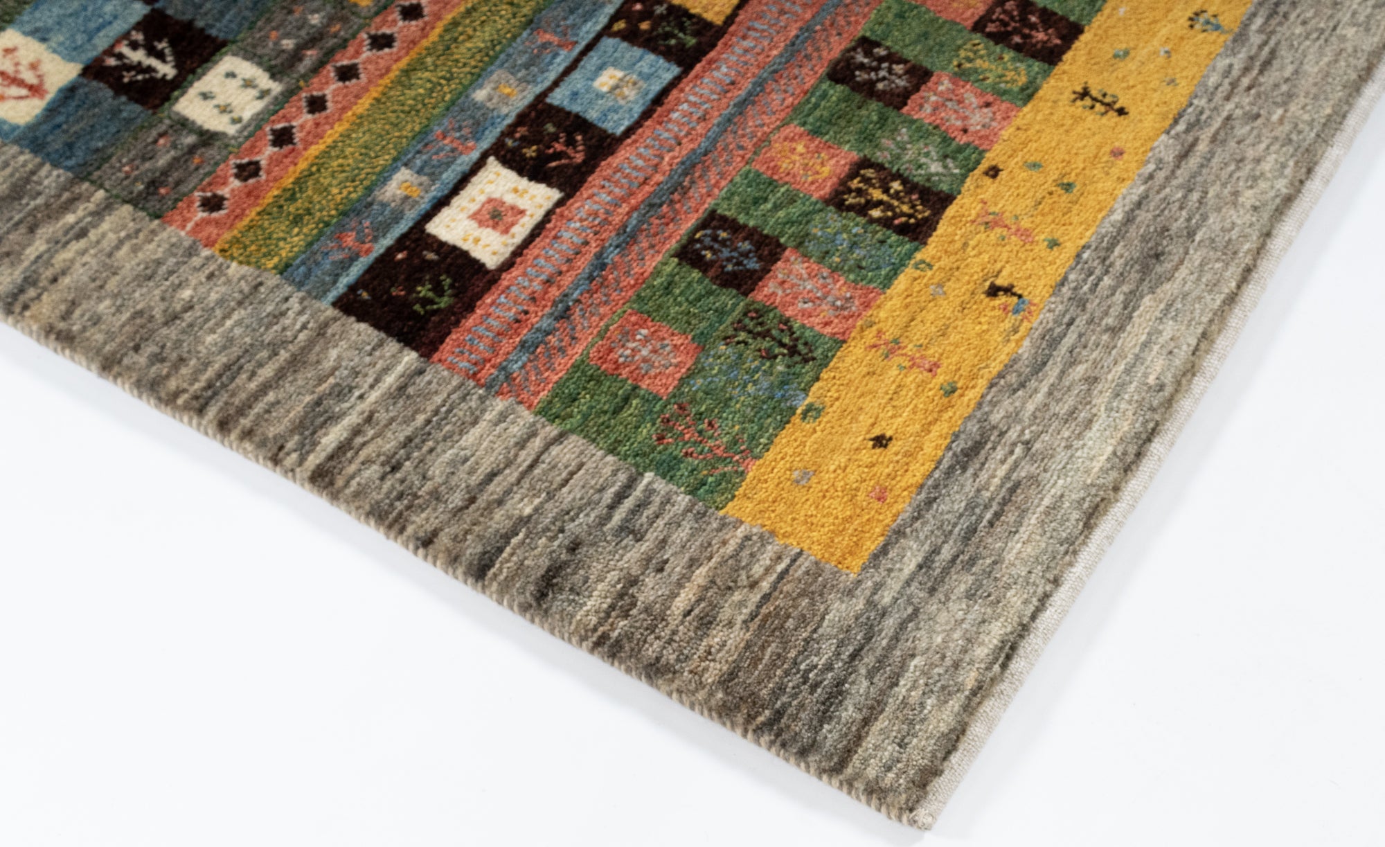 New Pakistani Gabbeh Rug <br> 2'9 x 4'6