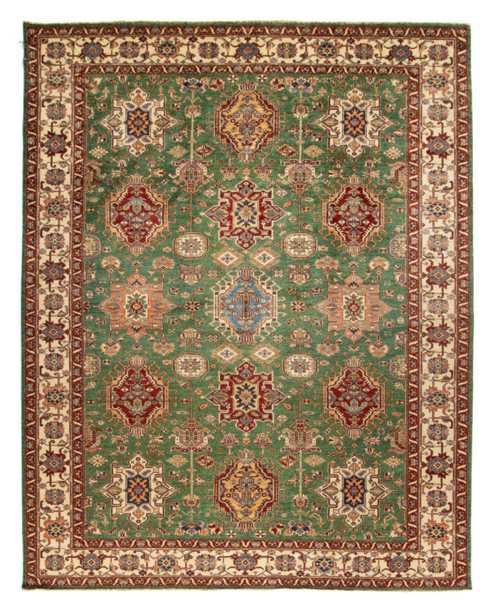 Pakistani Kazak Rug <br> 9'1 × 11'4