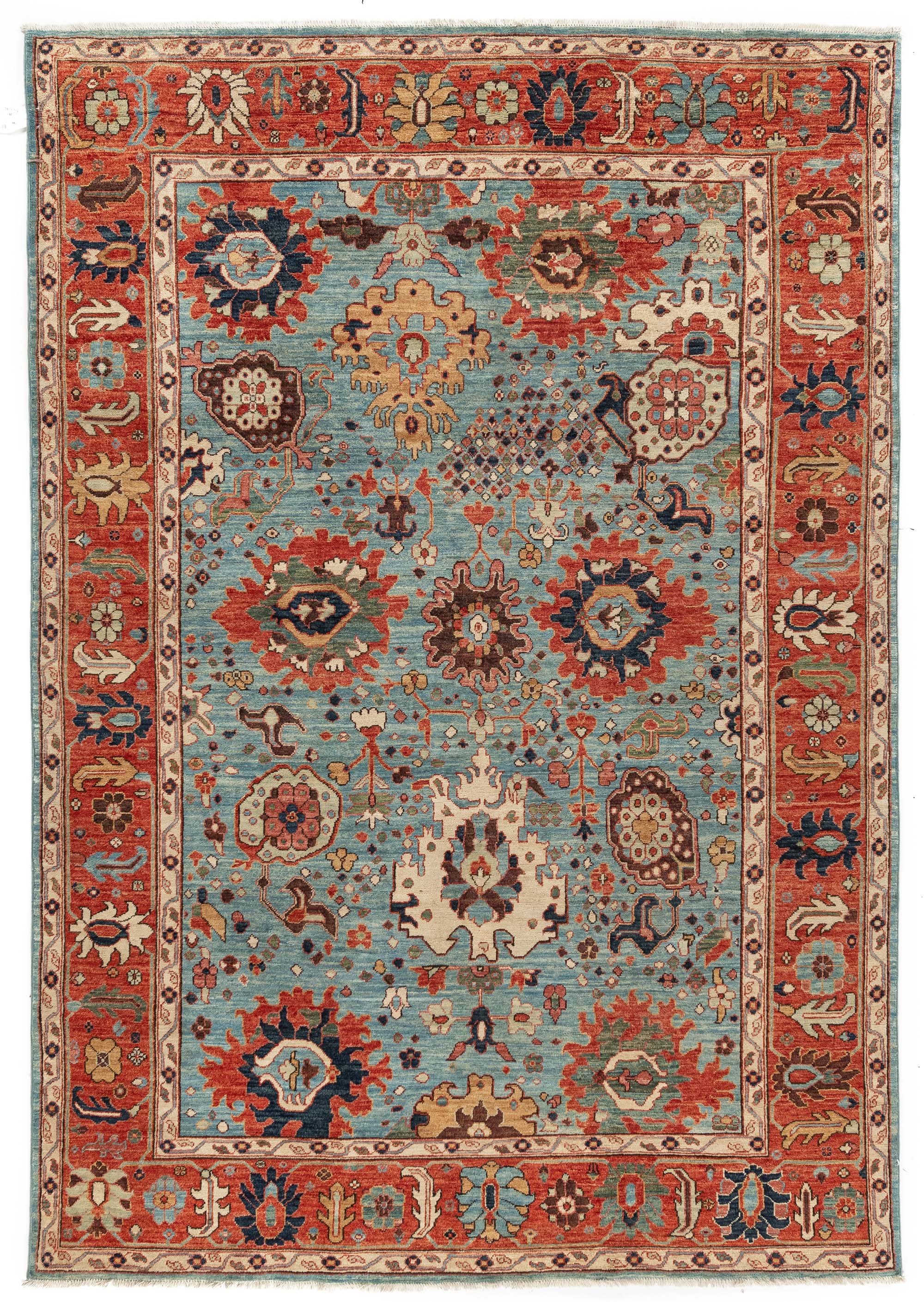 New Pakistani Serapi Rug <br> 6'4 x 9'0