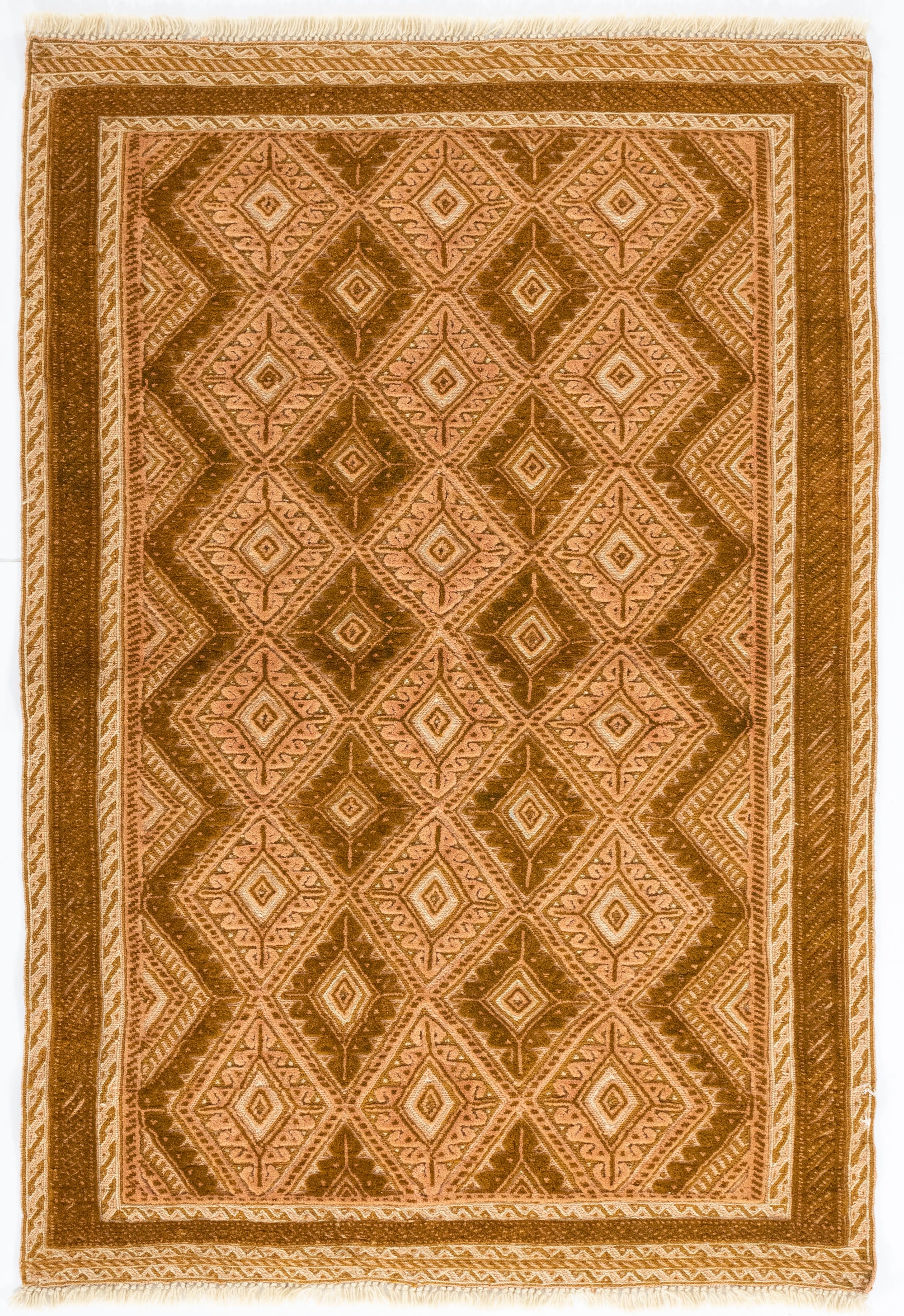 New Pakistani Tribal Flatweave Rug <br> 2' 10 x 4' 1