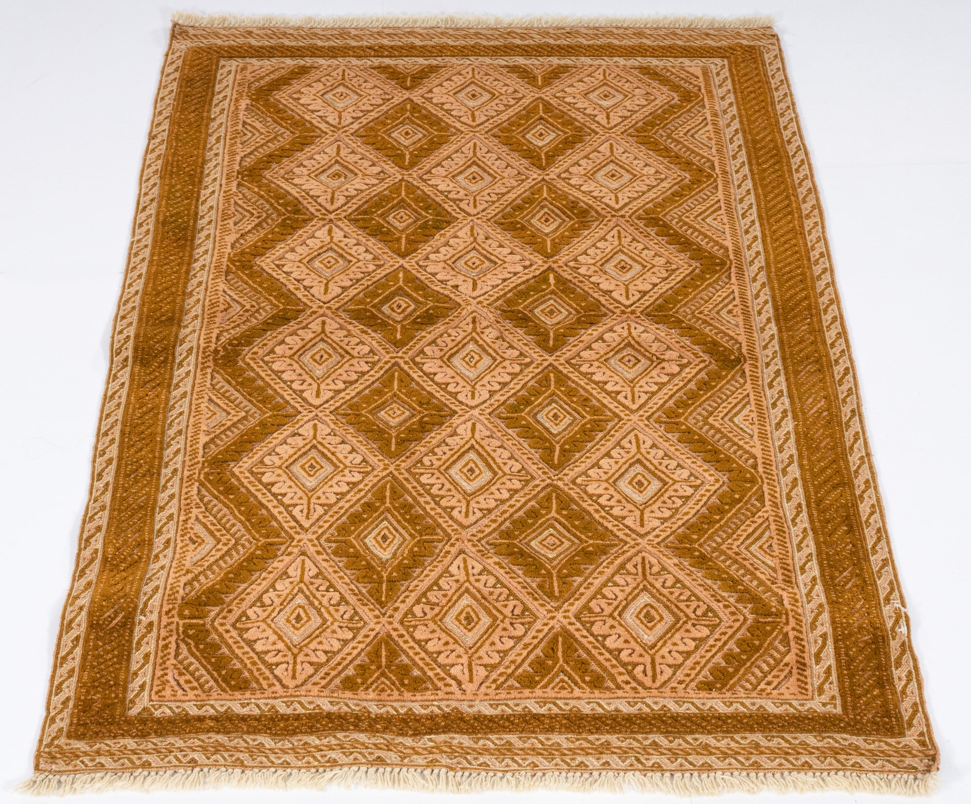 New Pakistani Tribal Flatweave Rug <br> 2' 10 x 4' 1