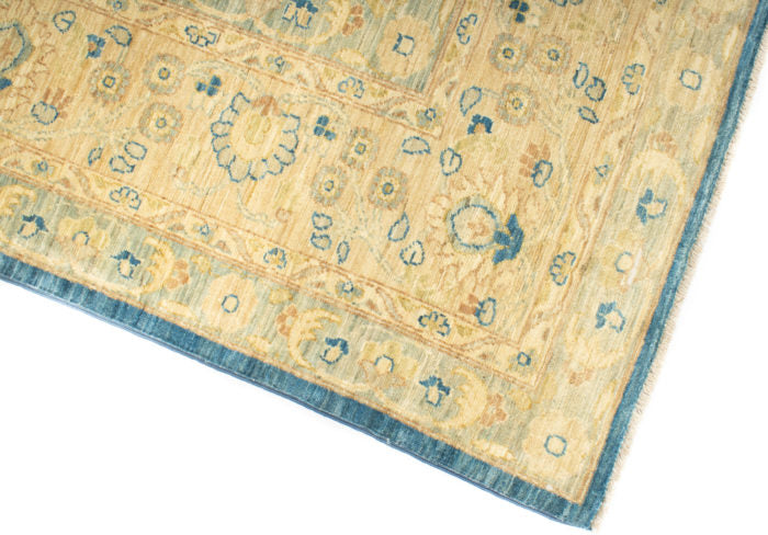 Pakistani Ziegler-design Rug <br> 8'0 × 9'10