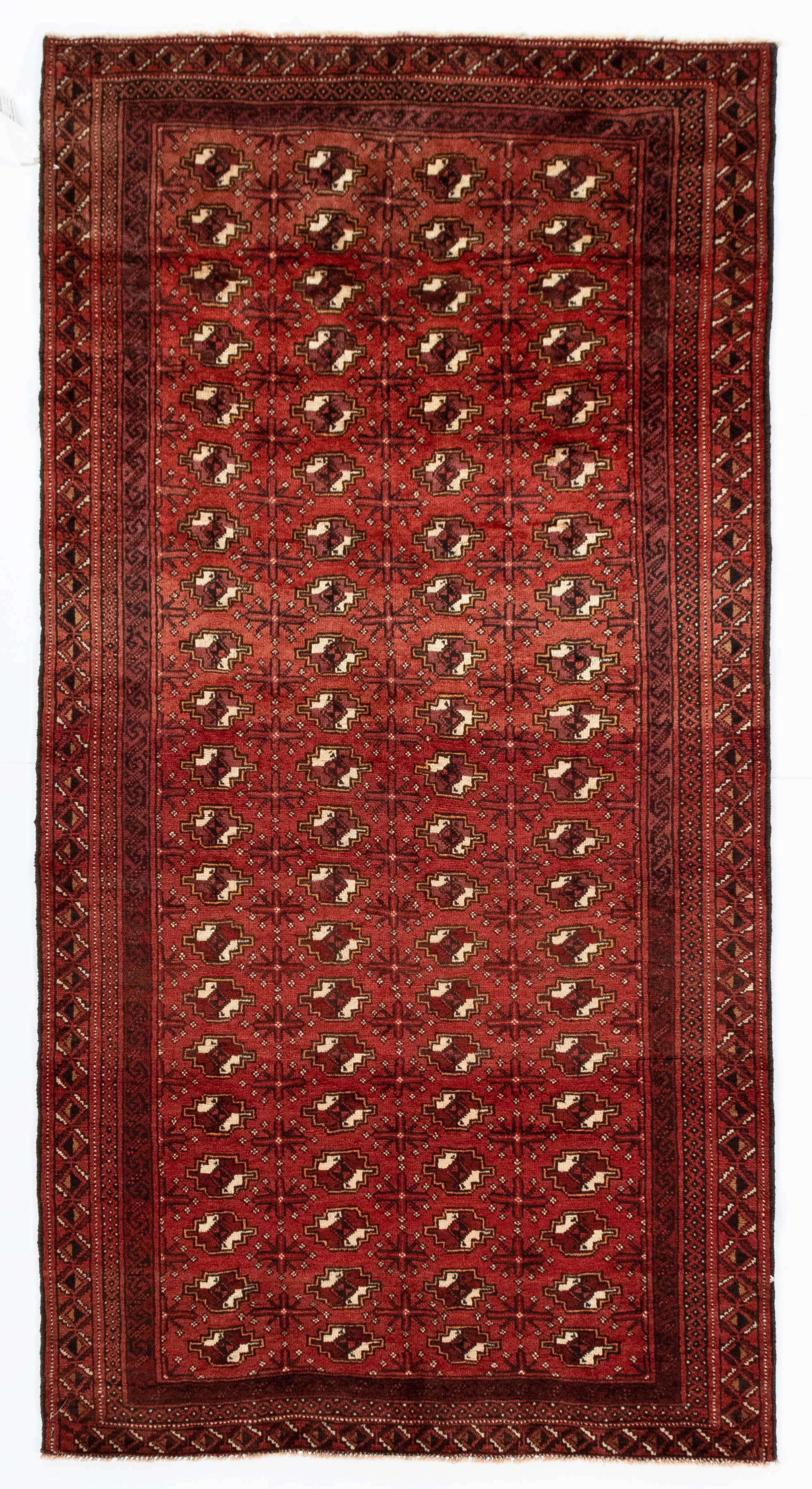 New Persian Balouch Rug <br> 3' 10 x 7' 5