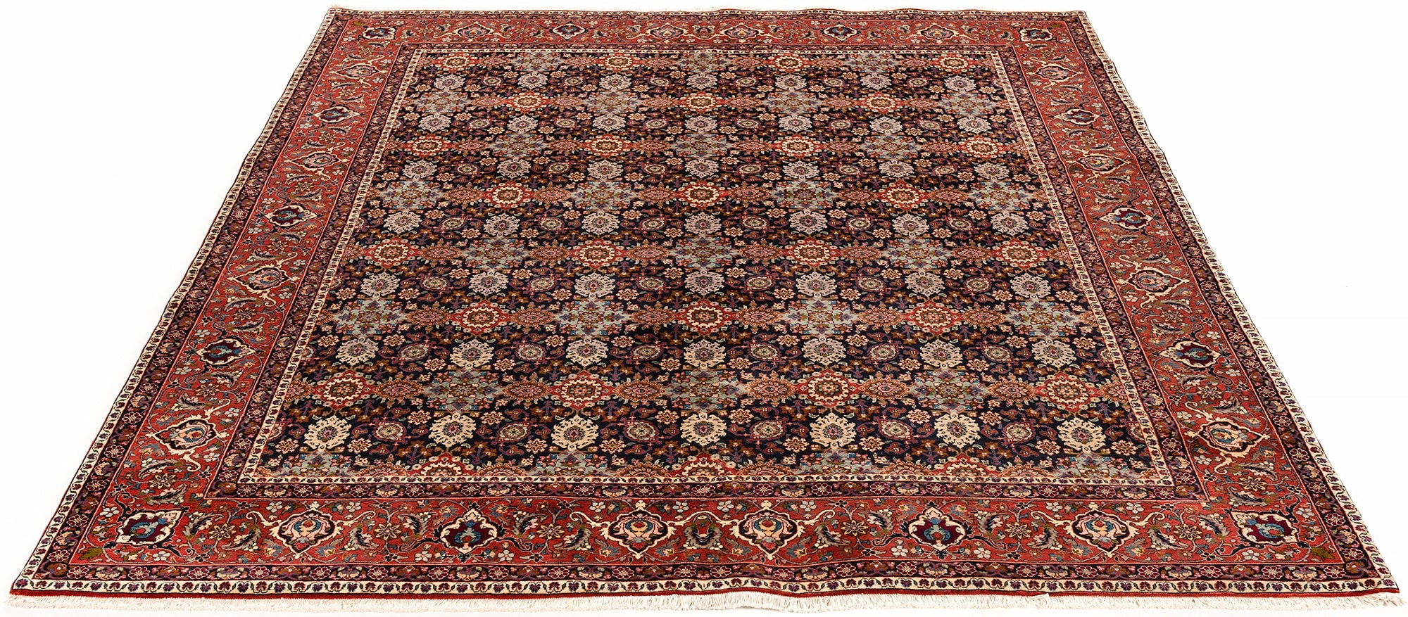 New Persian Bidjar Rug <br> 8'1 x 9'4