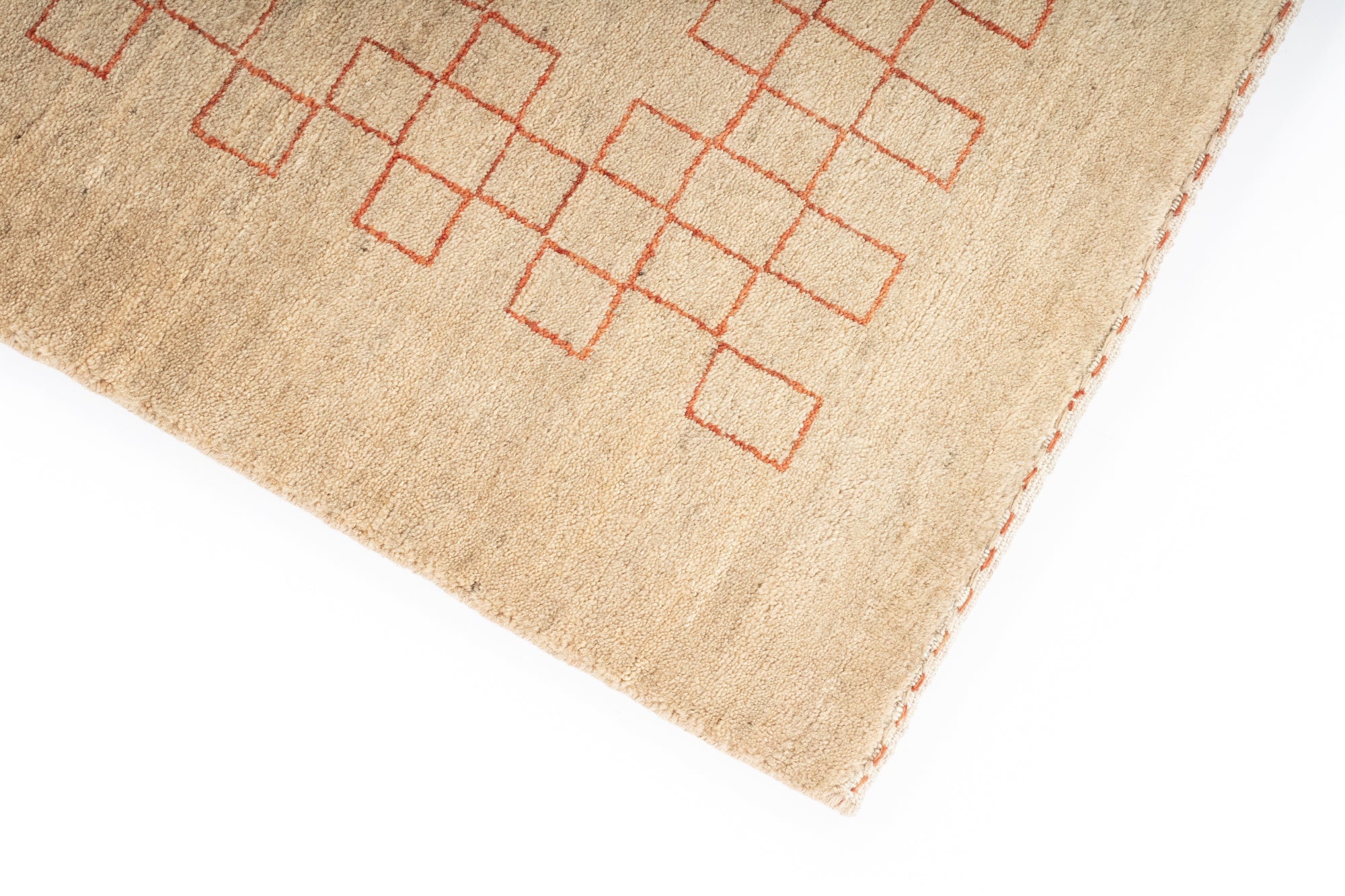 New Persian Gabbeh Rug <br> 4'0 x 5'10