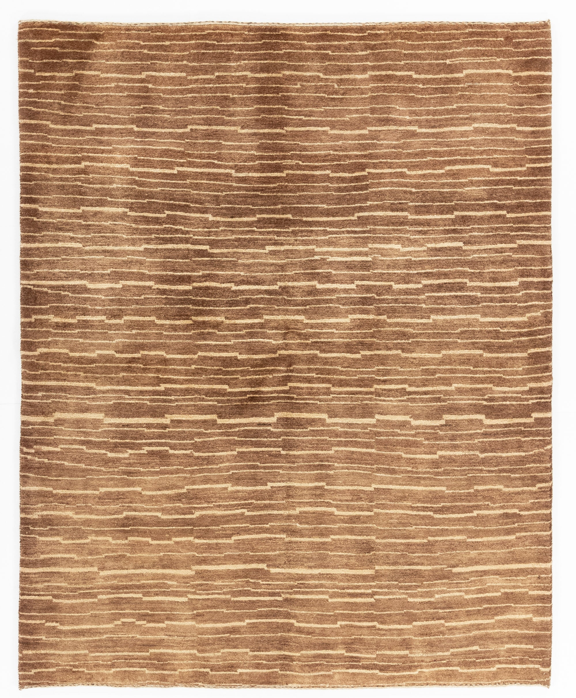 Modern Persian Gabbeh Area Rug <br> 4'11 x 6'1