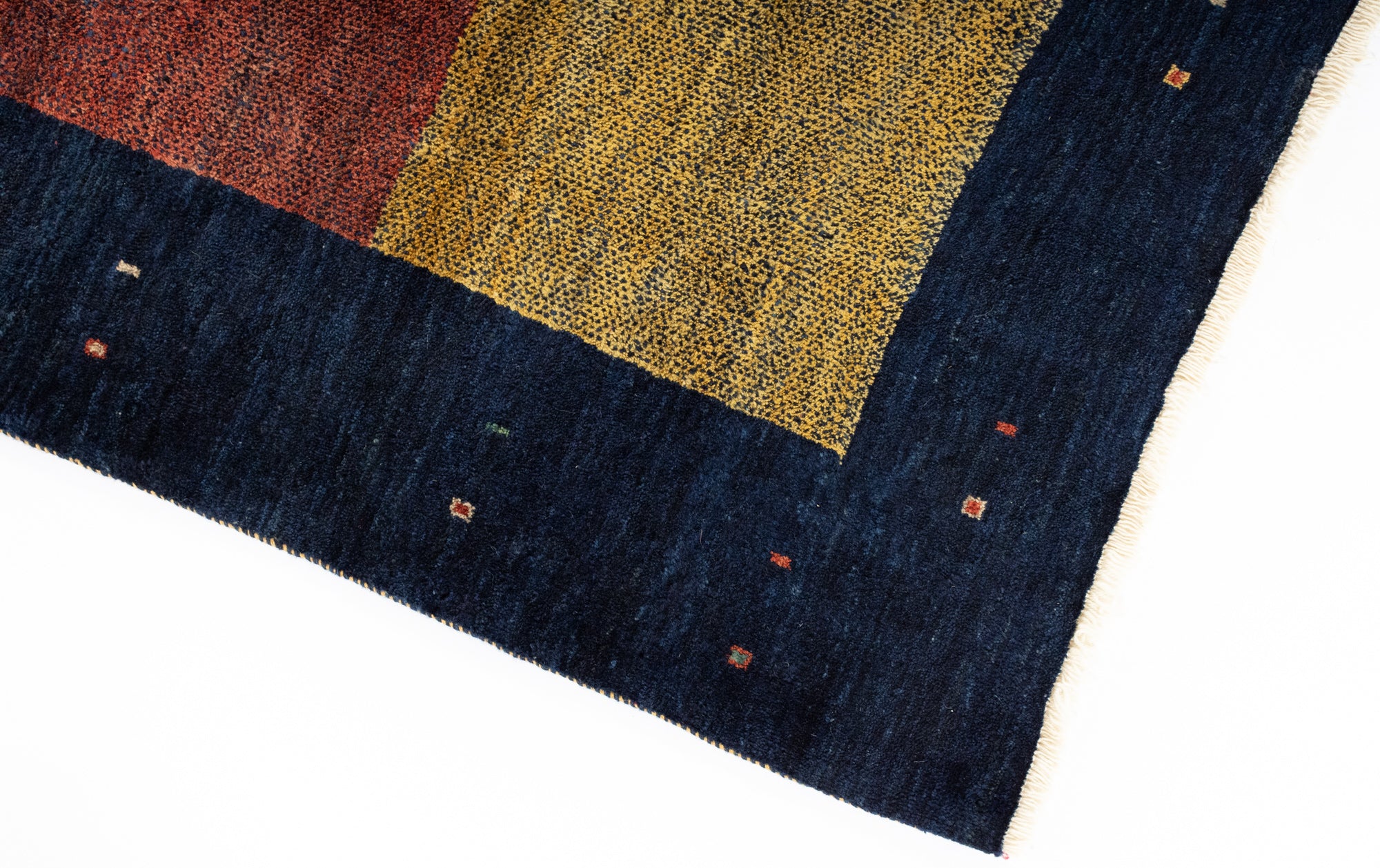 New Persian Gabbeh Rug <br> 4'10 x 6'3