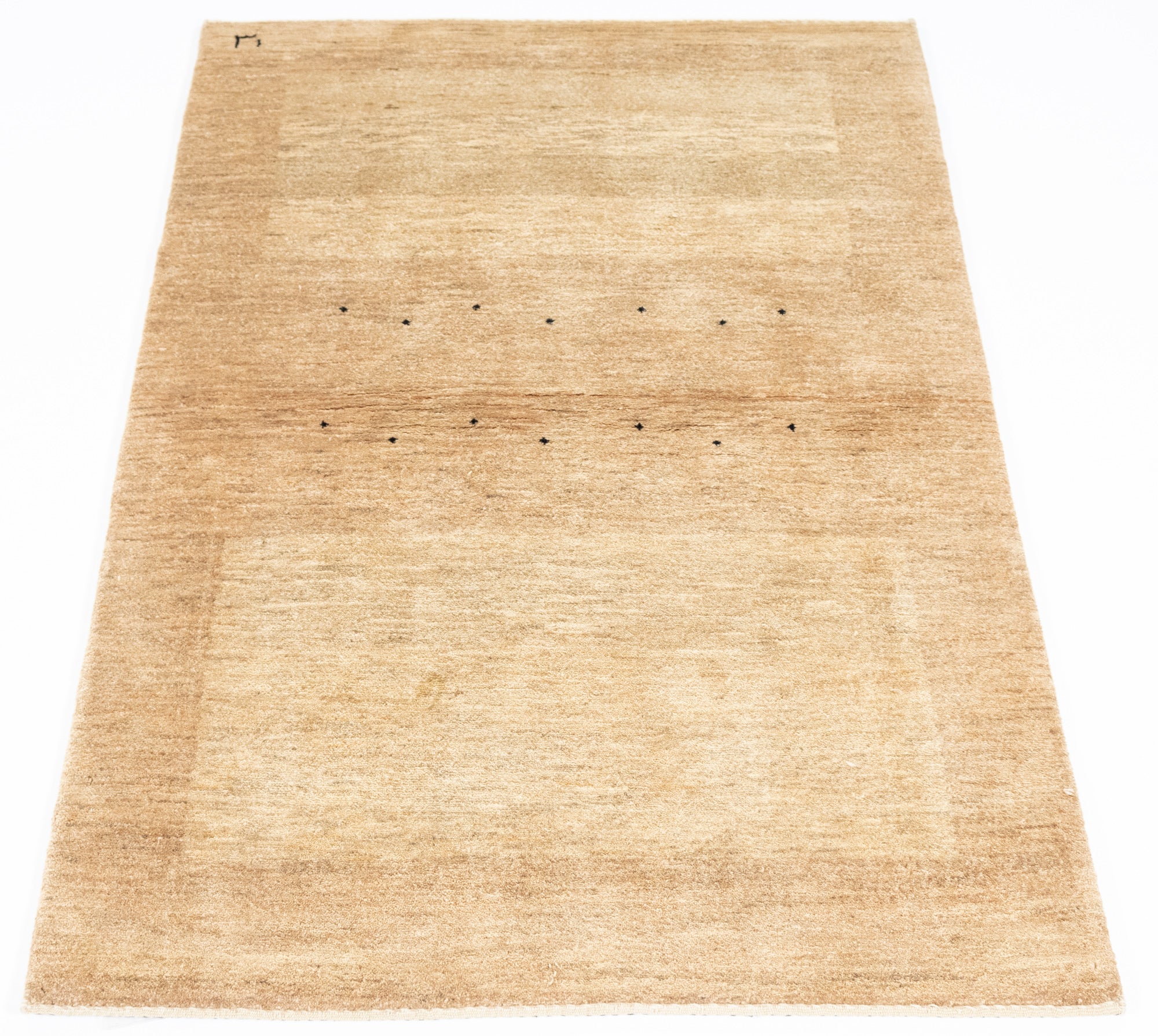 New Persian Gabbeh Rug <br> 3'7 x 5'6