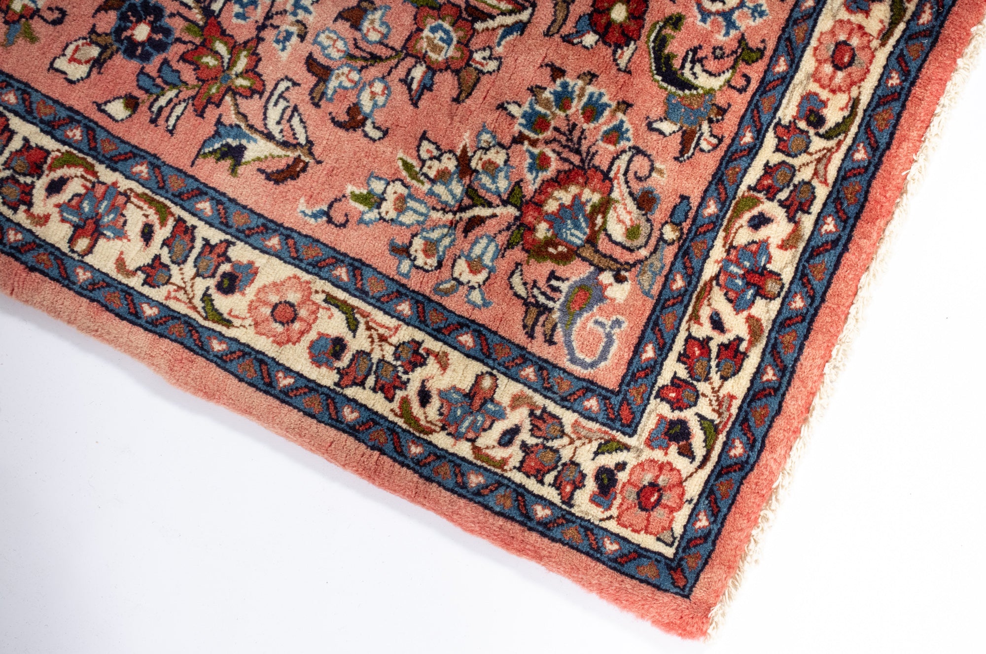 New Persian Sarouk Runner <br> 2' 10 x 13' 4