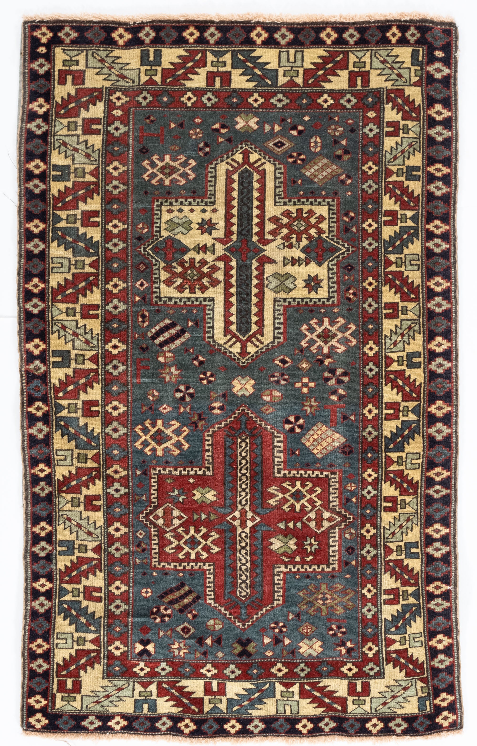 New Persian Shirvan Rug <br> 2'7 x 4'2