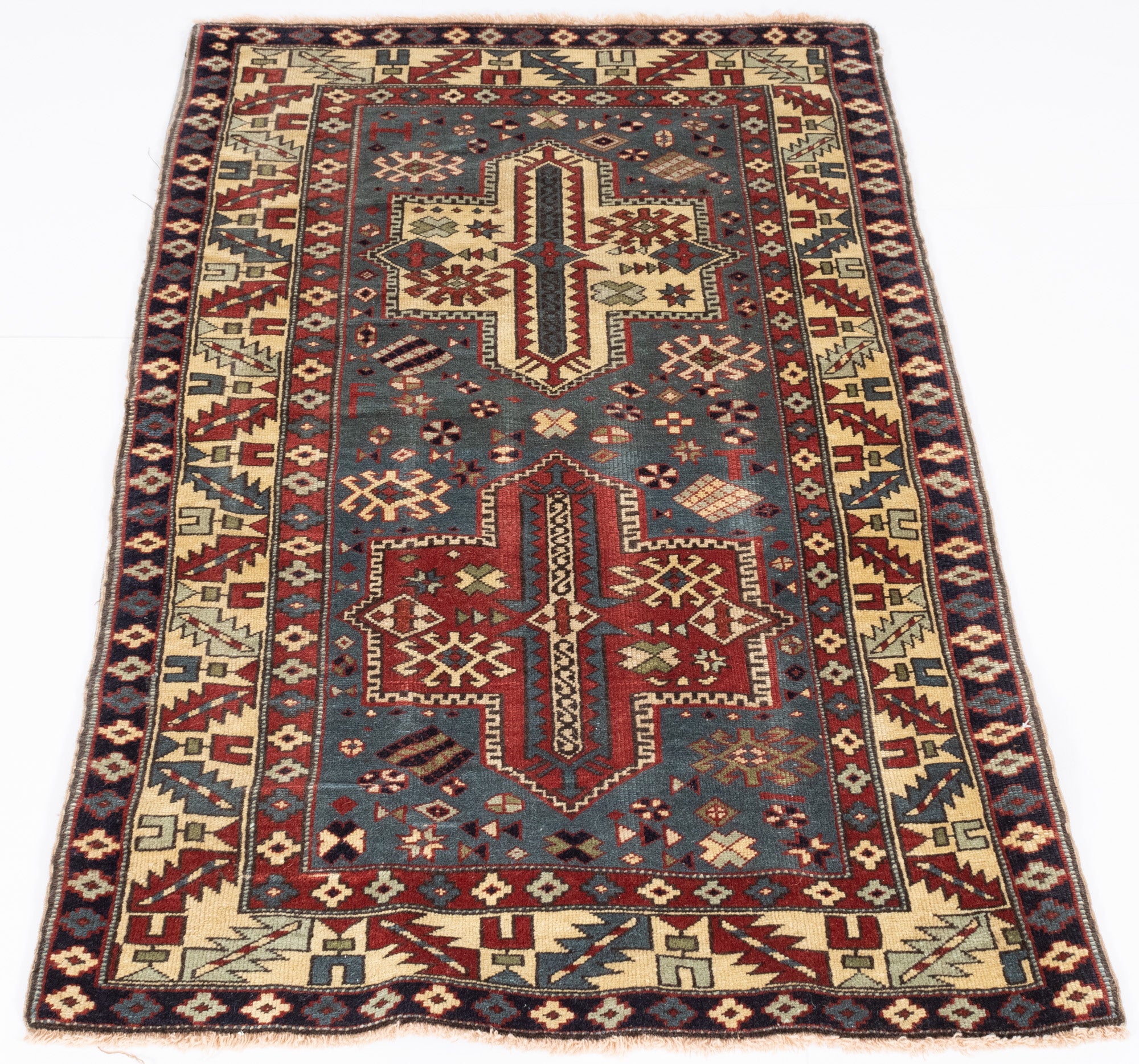 New Persian Shirvan Rug <br> 2'7 x 4'2