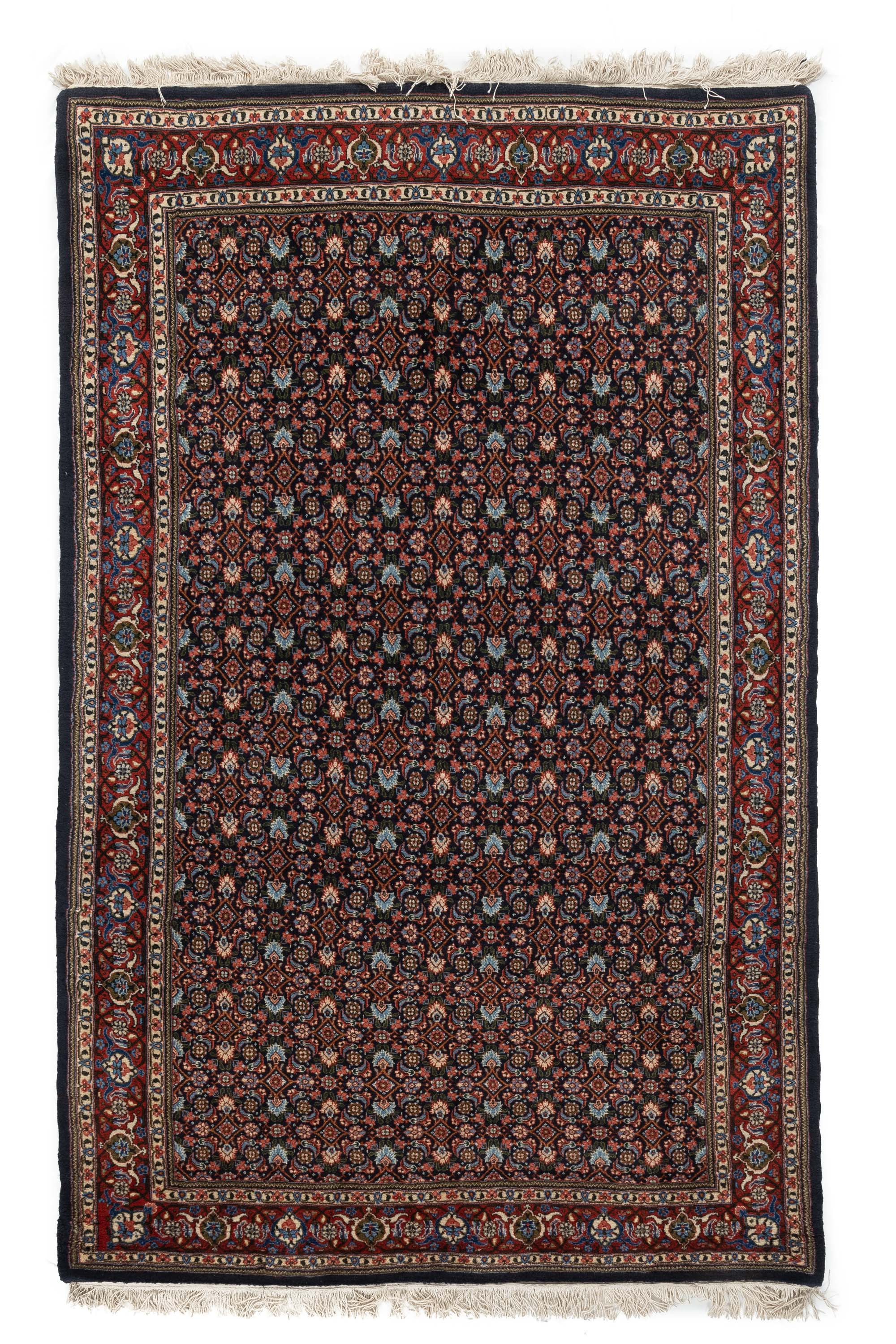 New Sarouk Rug <br> 4'9 x 7'6