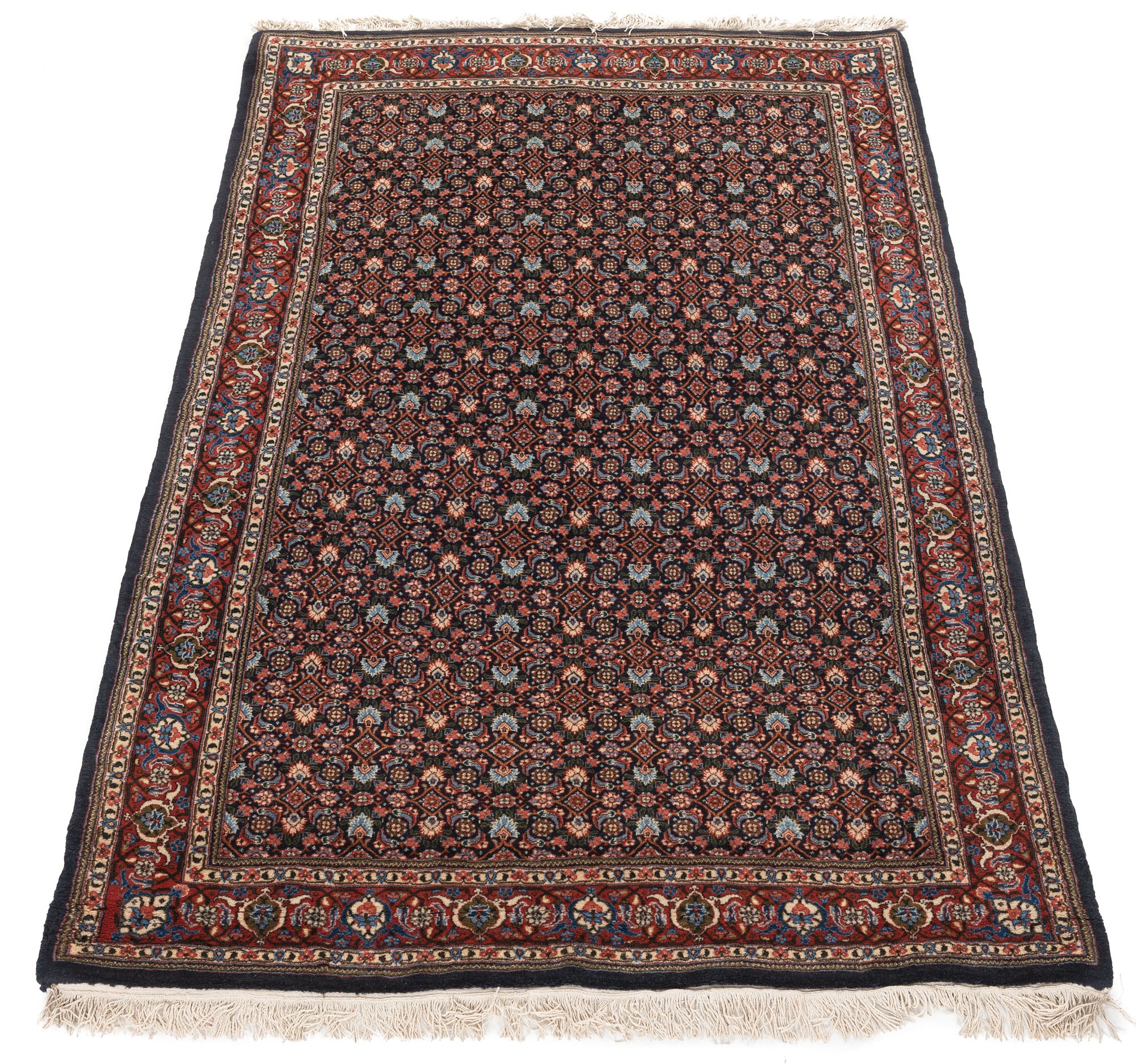 New Sarouk Rug <br> 4'9 x 7'6