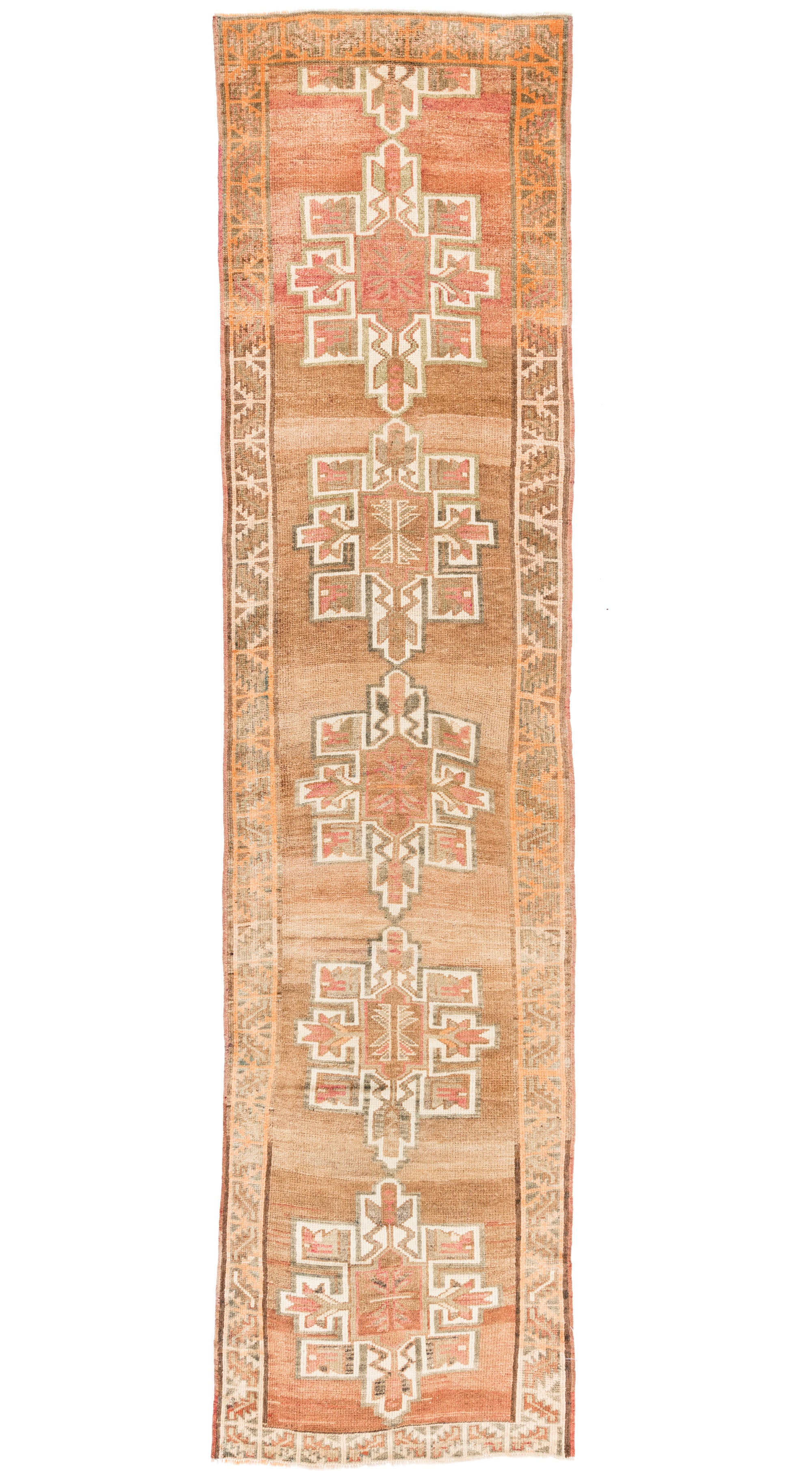 New Turkish Anatolian Runner <br> 3'3 x 13'3