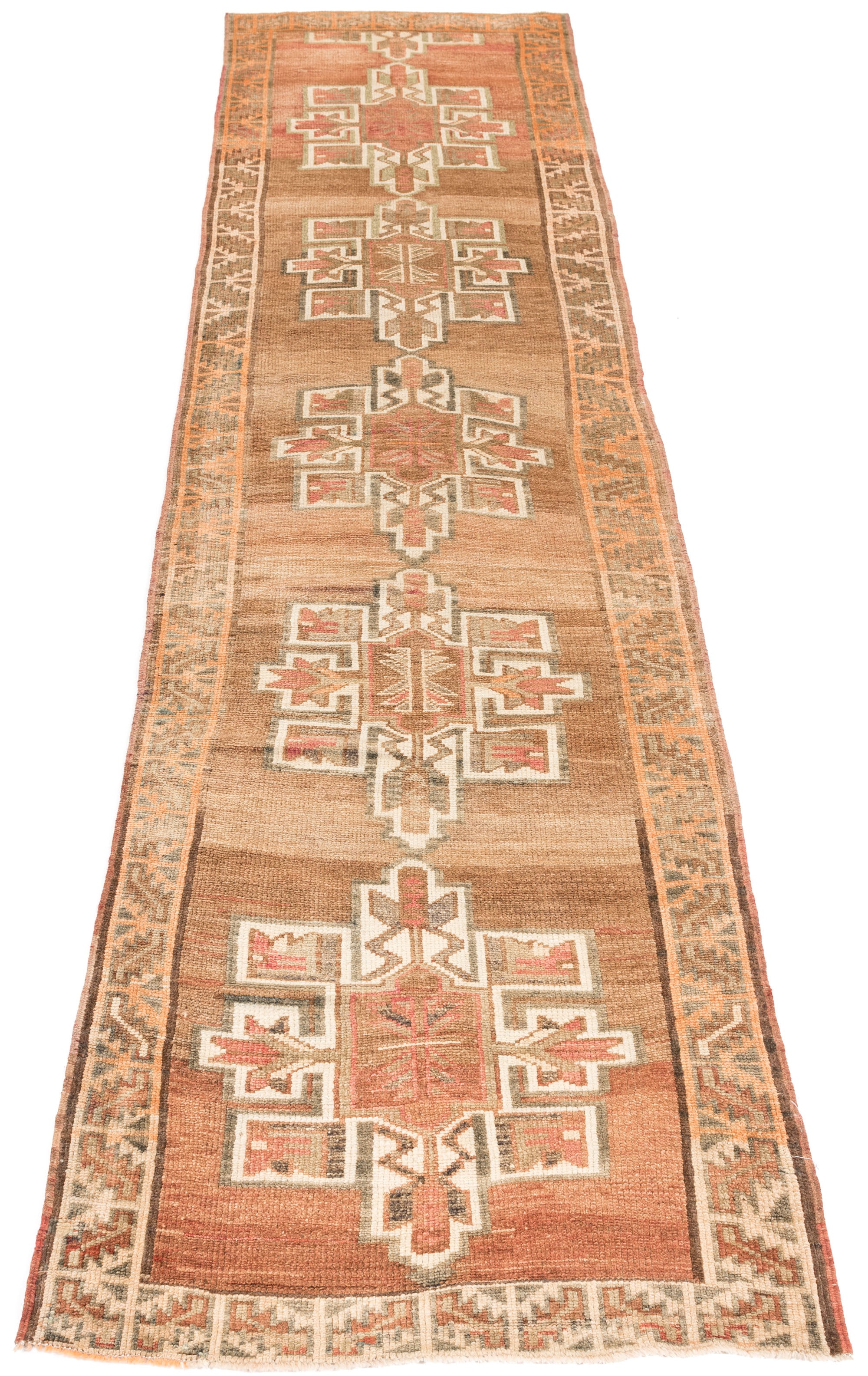 New Turkish Anatolian Runner <br> 3'3 x 13'3