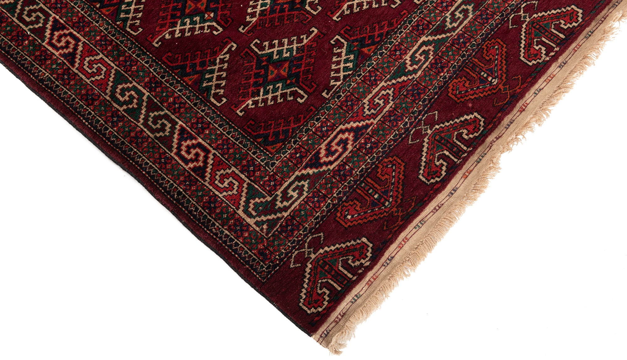 New Yomud Turkman Rug <br> 5'4 x 8'2