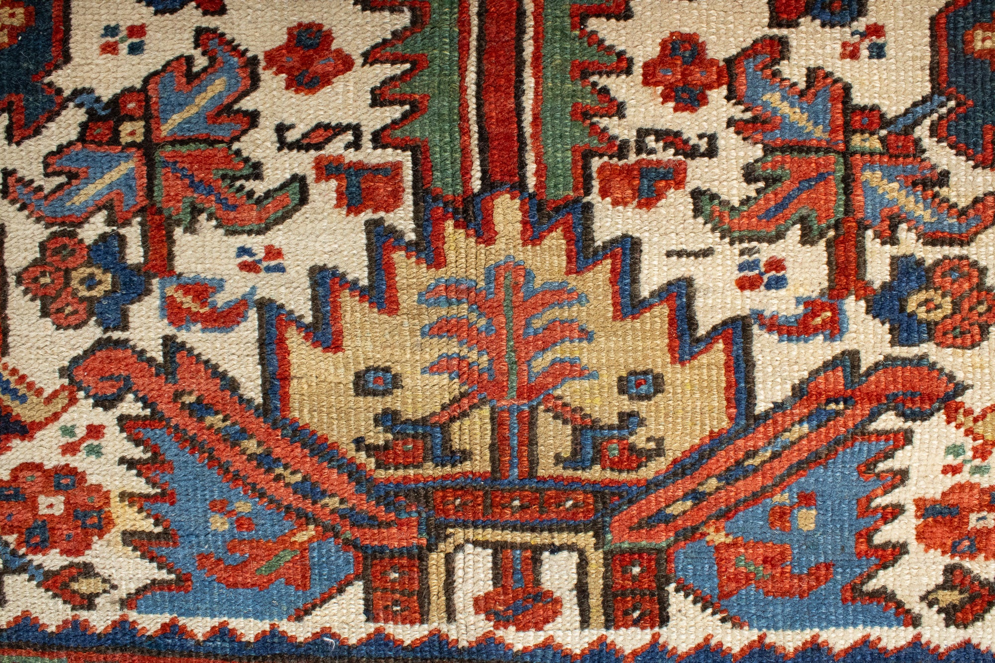 Persian Heriz Rug <br>  8'1 x 10' 11