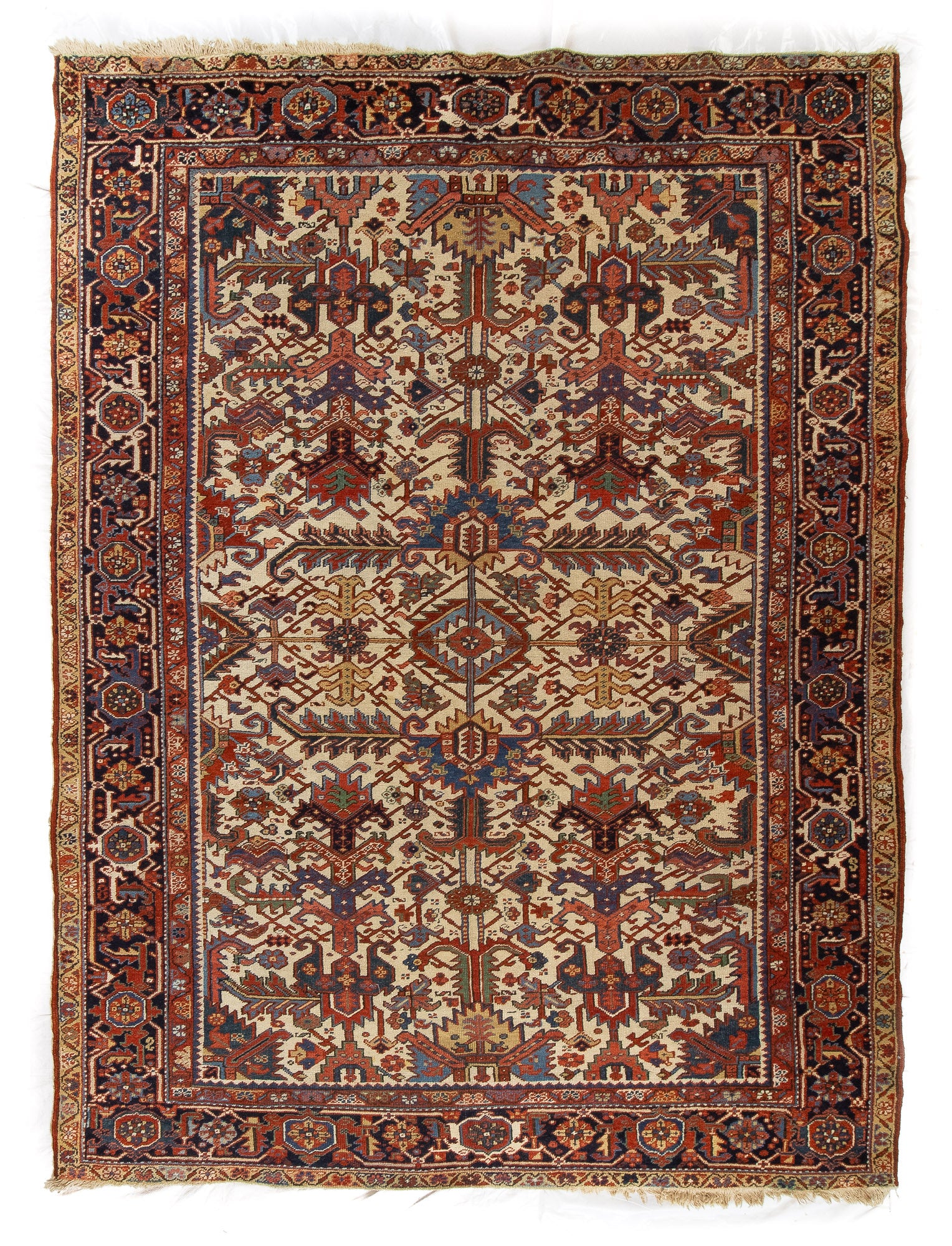 Persian Heriz Rug <br>  8'1 x 10' 11