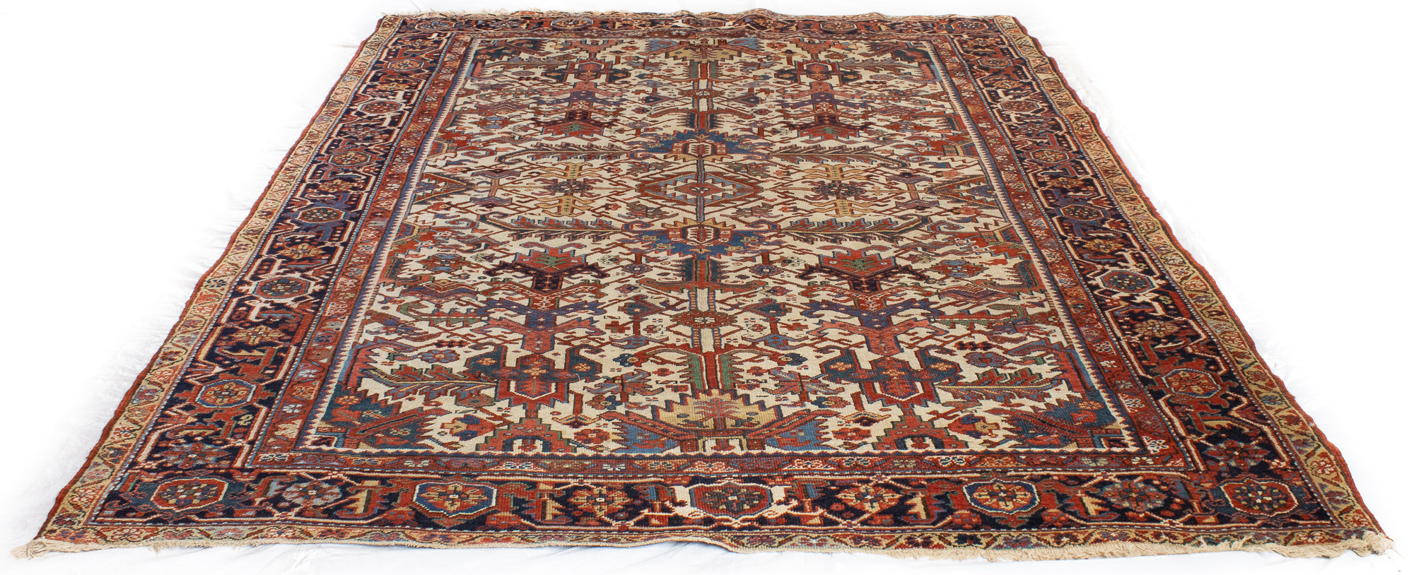 Persian Heriz Rug <br>  8'1 x 10' 11