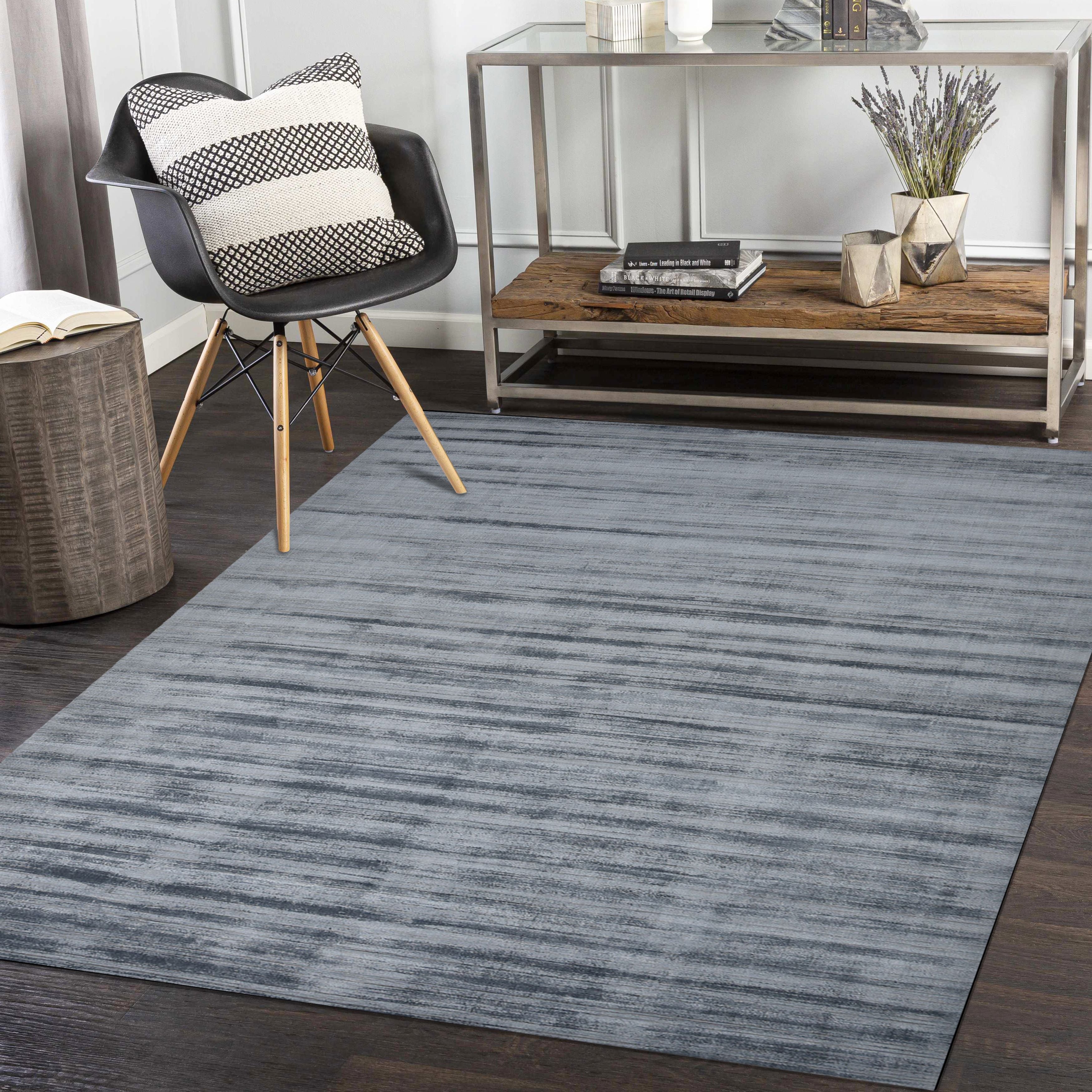 Milo Hand Loomed Contemporary Solid Area Rug