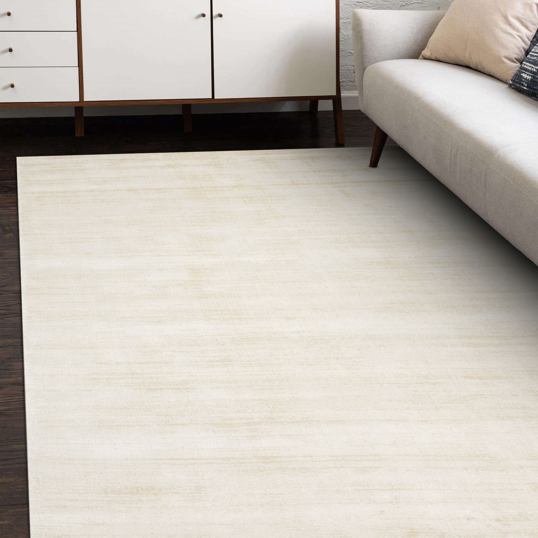 Milo Hand Loomed Contemporary Solid Area Rug