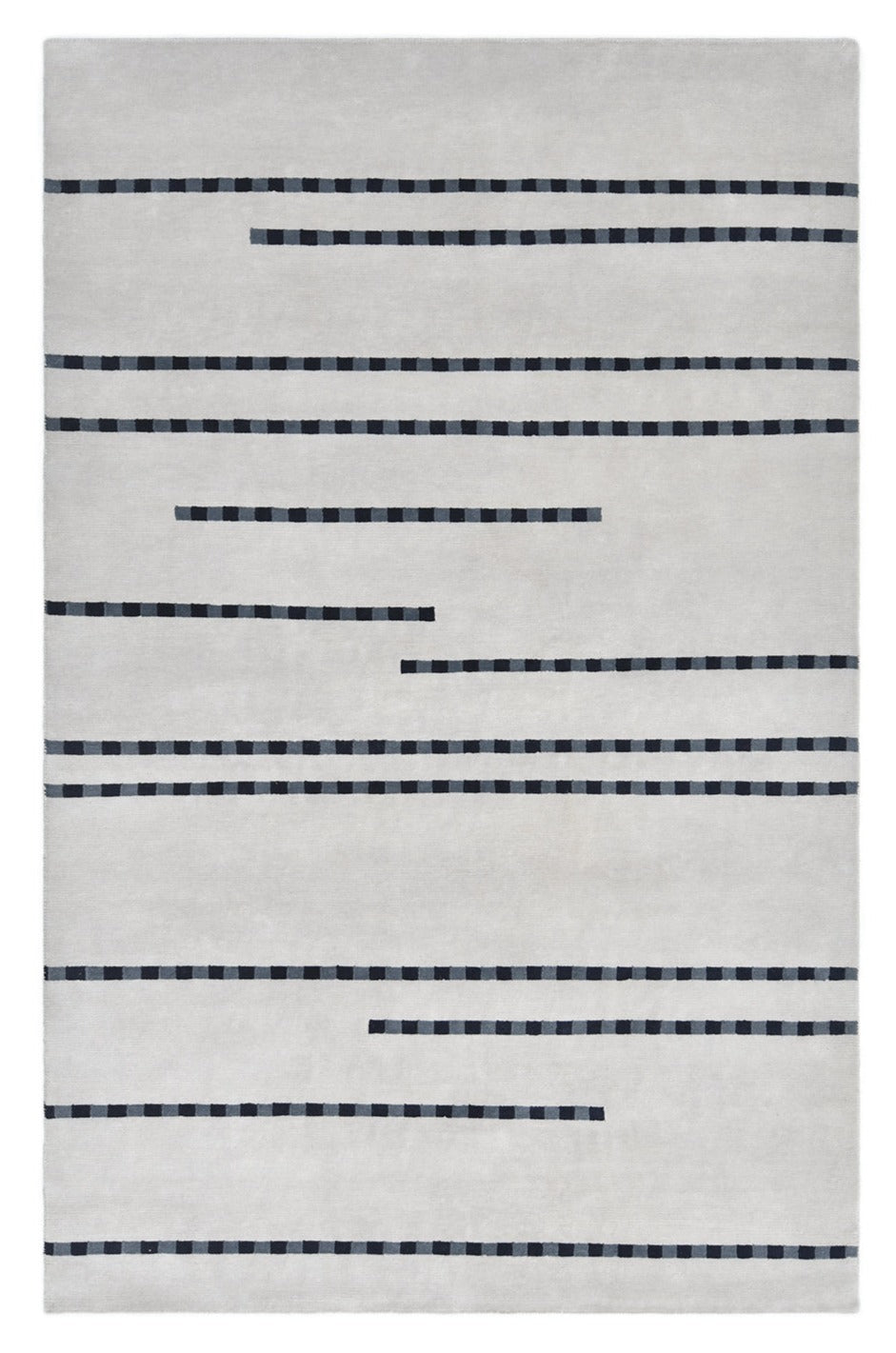 Faith Hand Knotted Contemporary Modern Area Rug