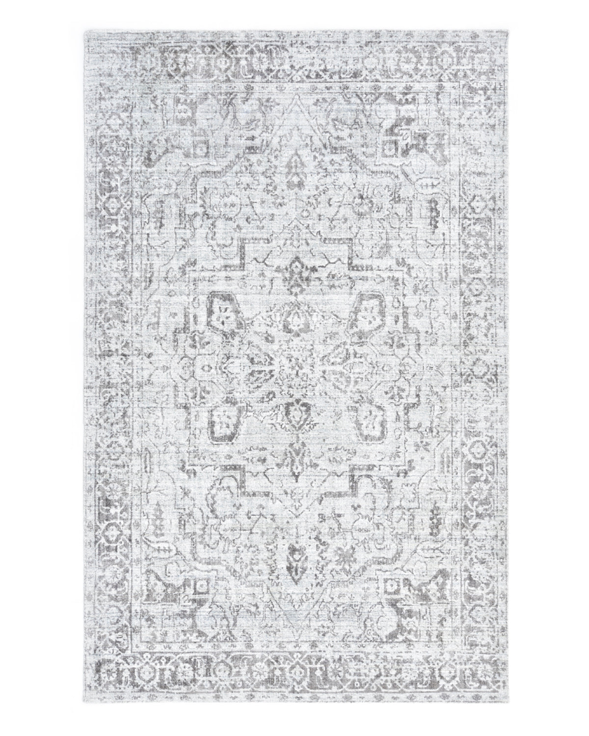 Geneva Hand Loomed Contemporary Modern Light Area Rug